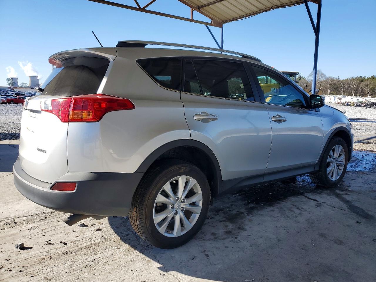 2015 Toyota Rav4 Limited Silver vin: 2T3YFREV2FW156748