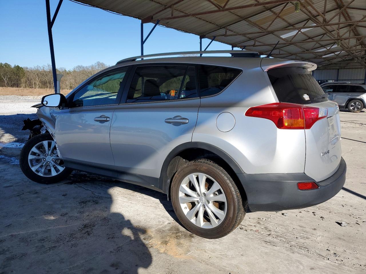 2015 Toyota Rav4 Limited Silver vin: 2T3YFREV2FW156748