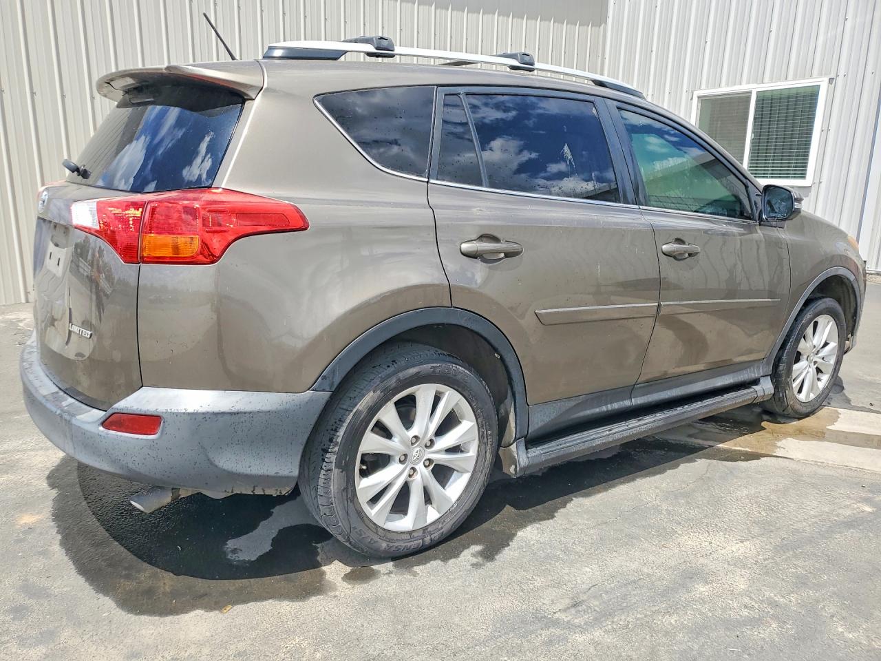 2015 Toyota Rav4 Limited Brown vin: 2T3YFREV2FW176644