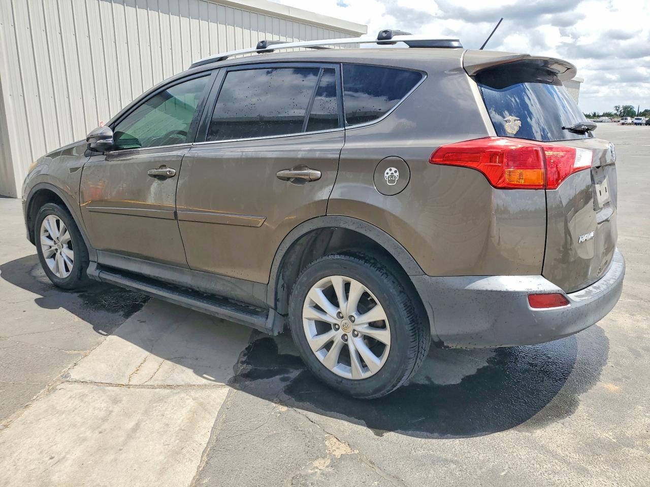 2015 Toyota Rav4 Limited Brown vin: 2T3YFREV2FW176644