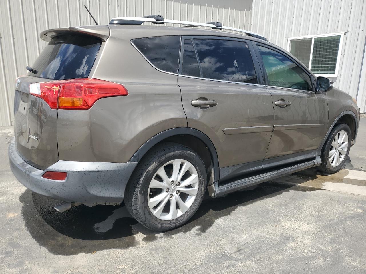 2015 Toyota Rav4 Limited Brown vin: 2T3YFREV2FW176644 Damage: Right Front Tire, Worn, Replacement Required
