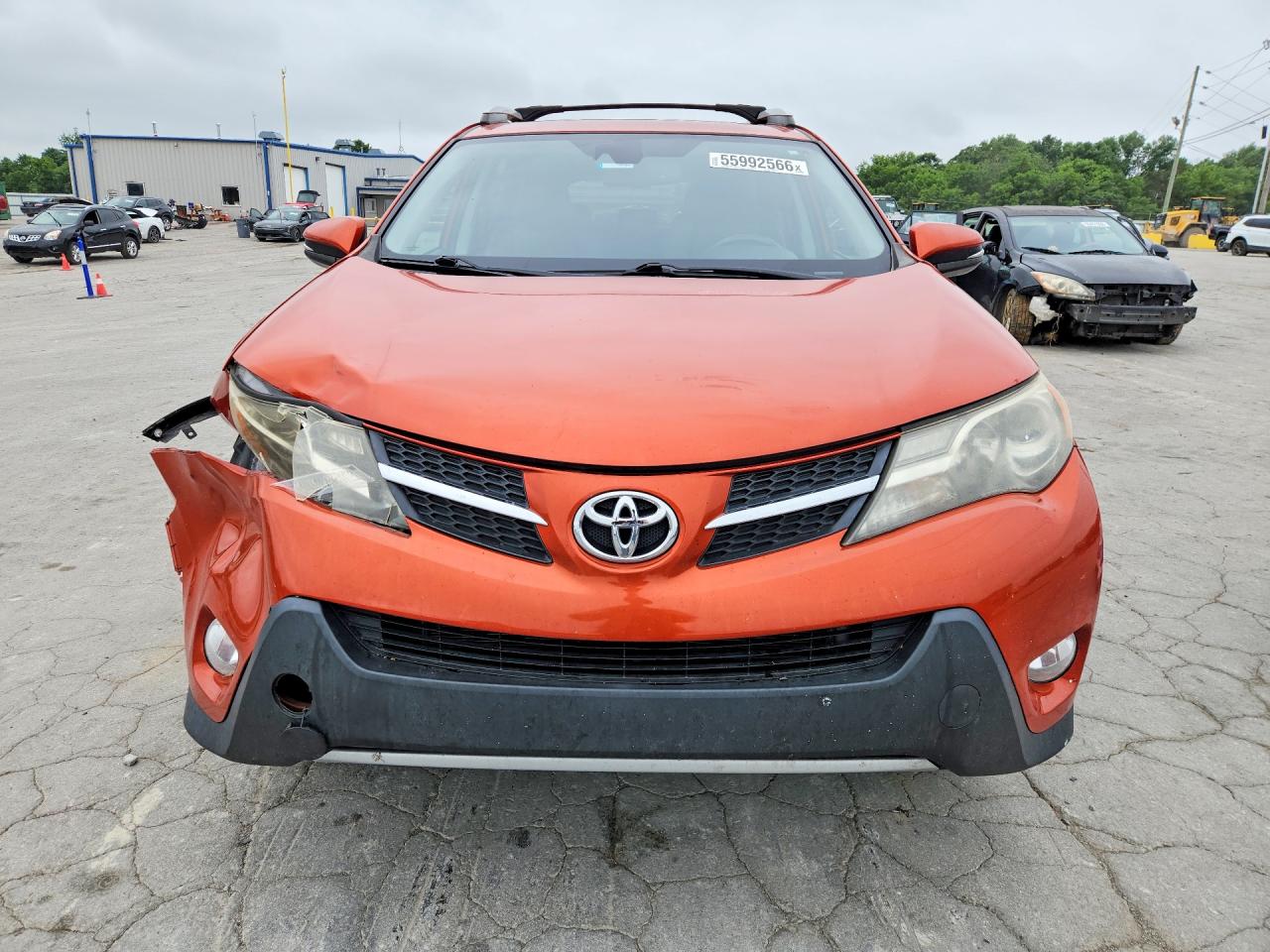 2015 Toyota Rav4 Limited Orange vin: 2T3YFREV2FW189975