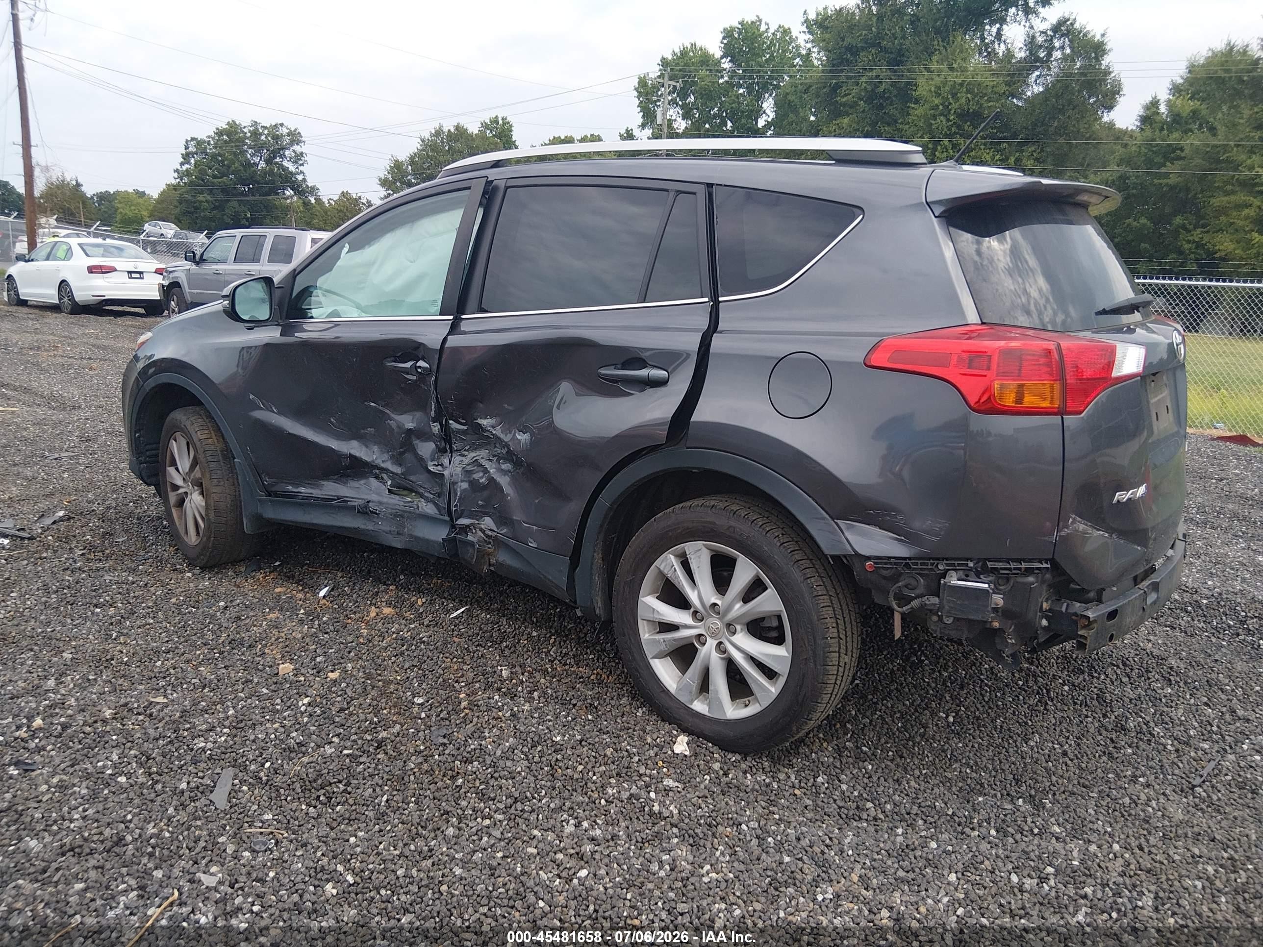 2015 Toyota Rav4 Limited Gray vin: 2T3YFREV2FW205138