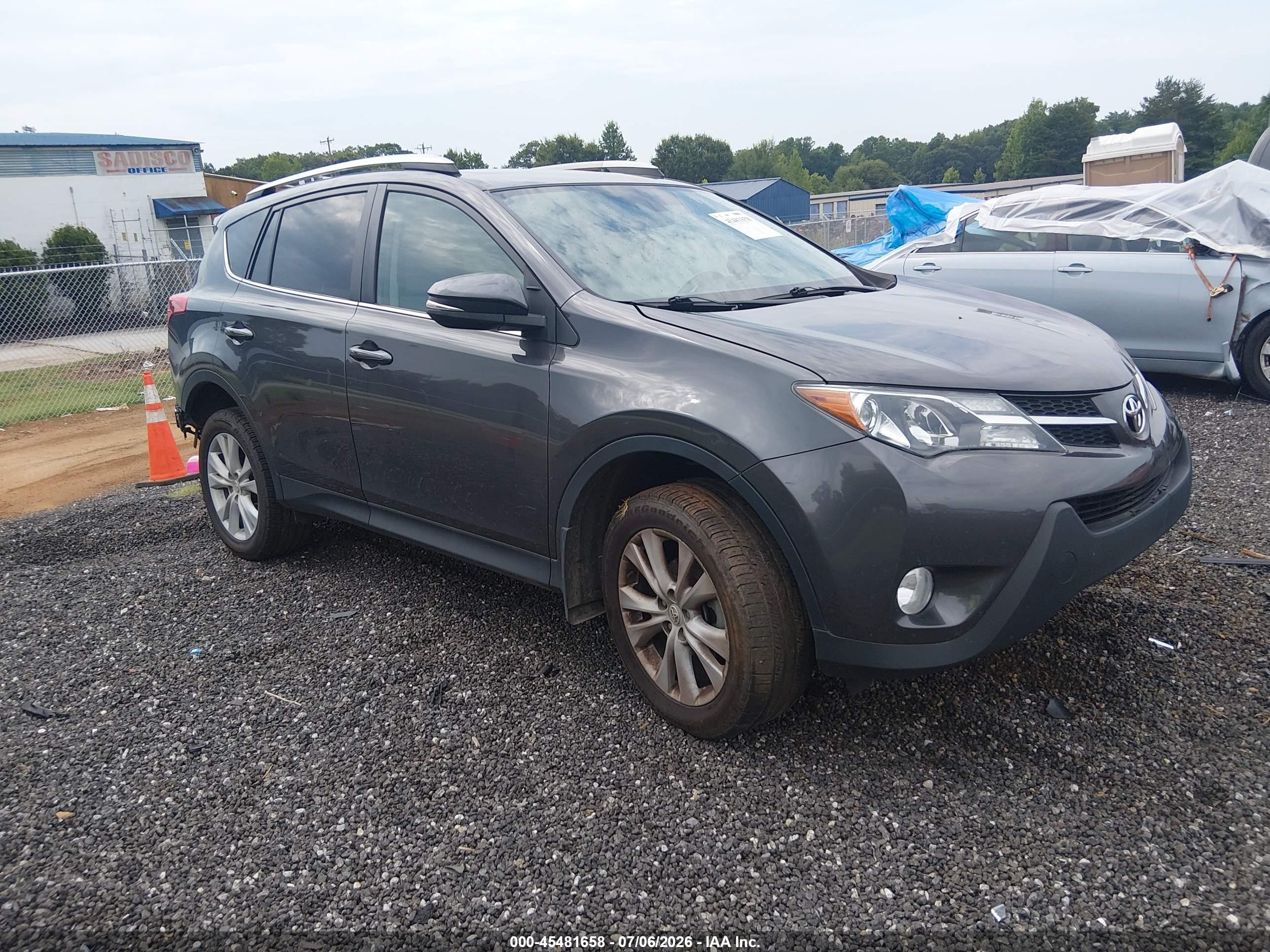 2015 Toyota Rav4 Limited Gray vin: 2T3YFREV2FW205138