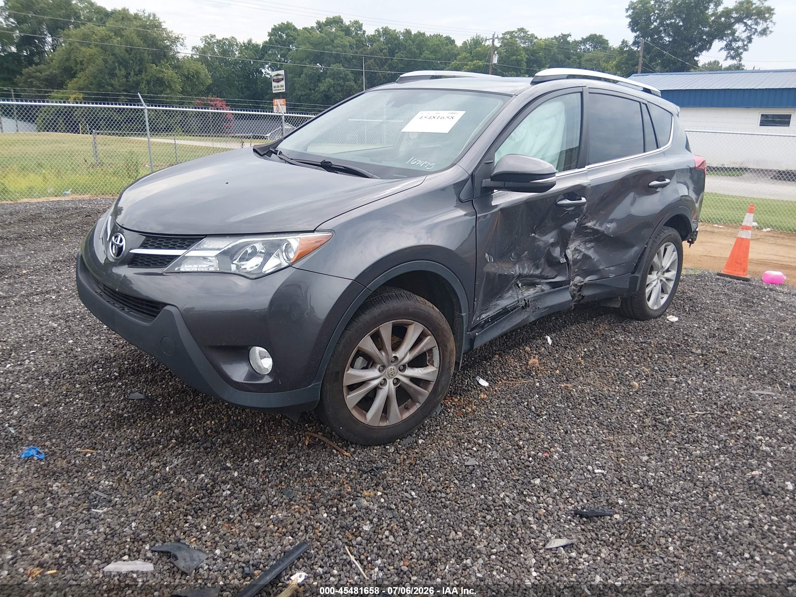 2015 Toyota Rav4 Limited Gray vin: 2T3YFREV2FW205138