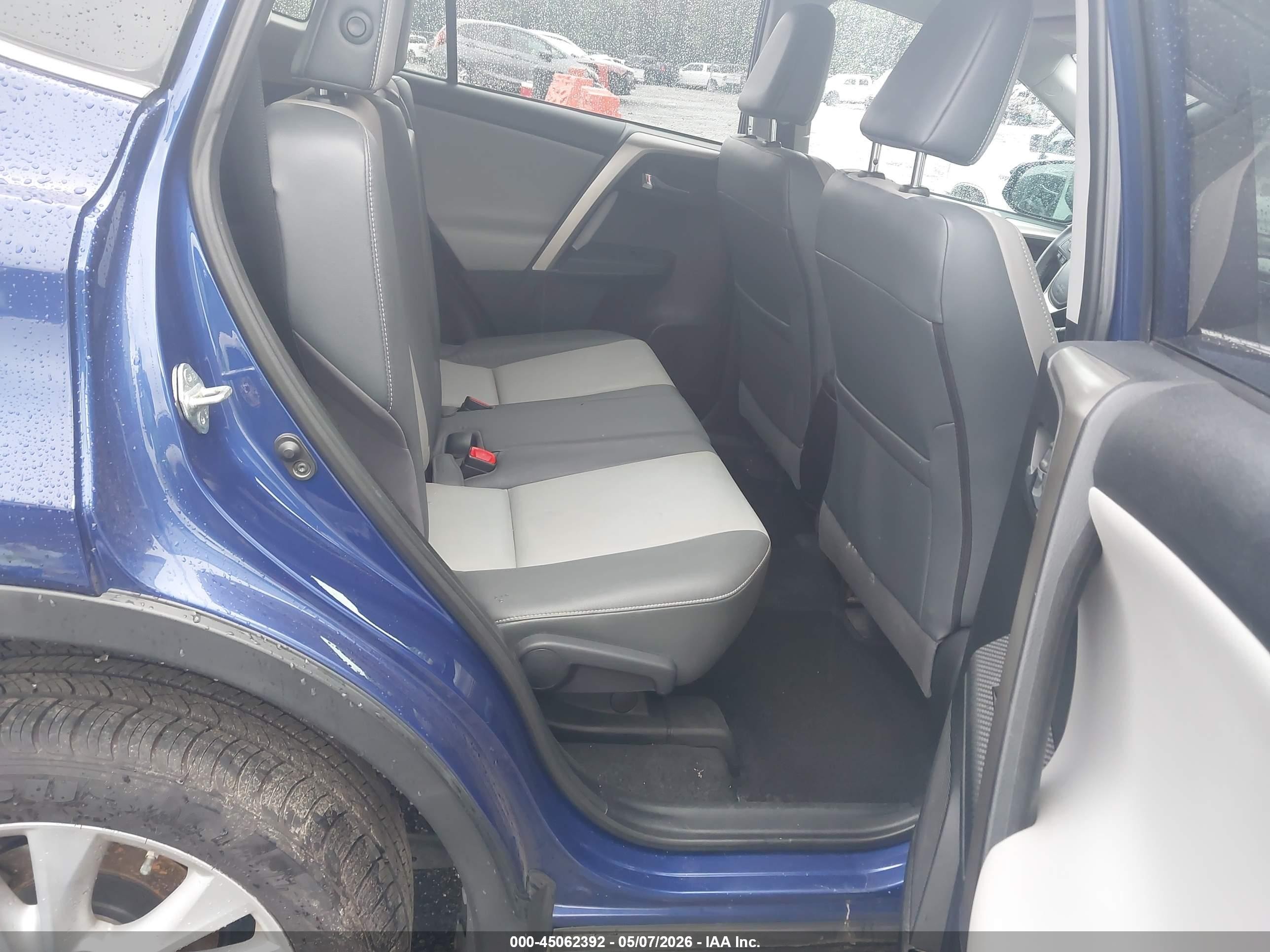 2015 Toyota Rav4 Limited Синий vin: 2T3YFREV2FW215961