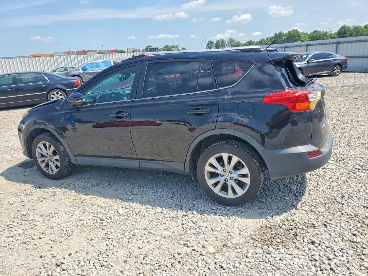 2015 Toyota Rav4 Limited Black vin: 2T3YFREV2FW219024