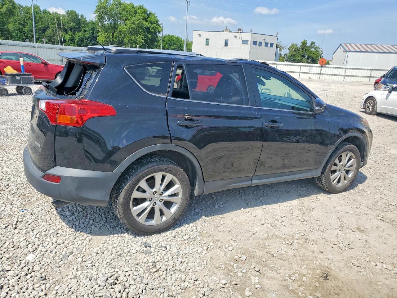 2015 Toyota Rav4 Limited Black vin: 2T3YFREV2FW219024