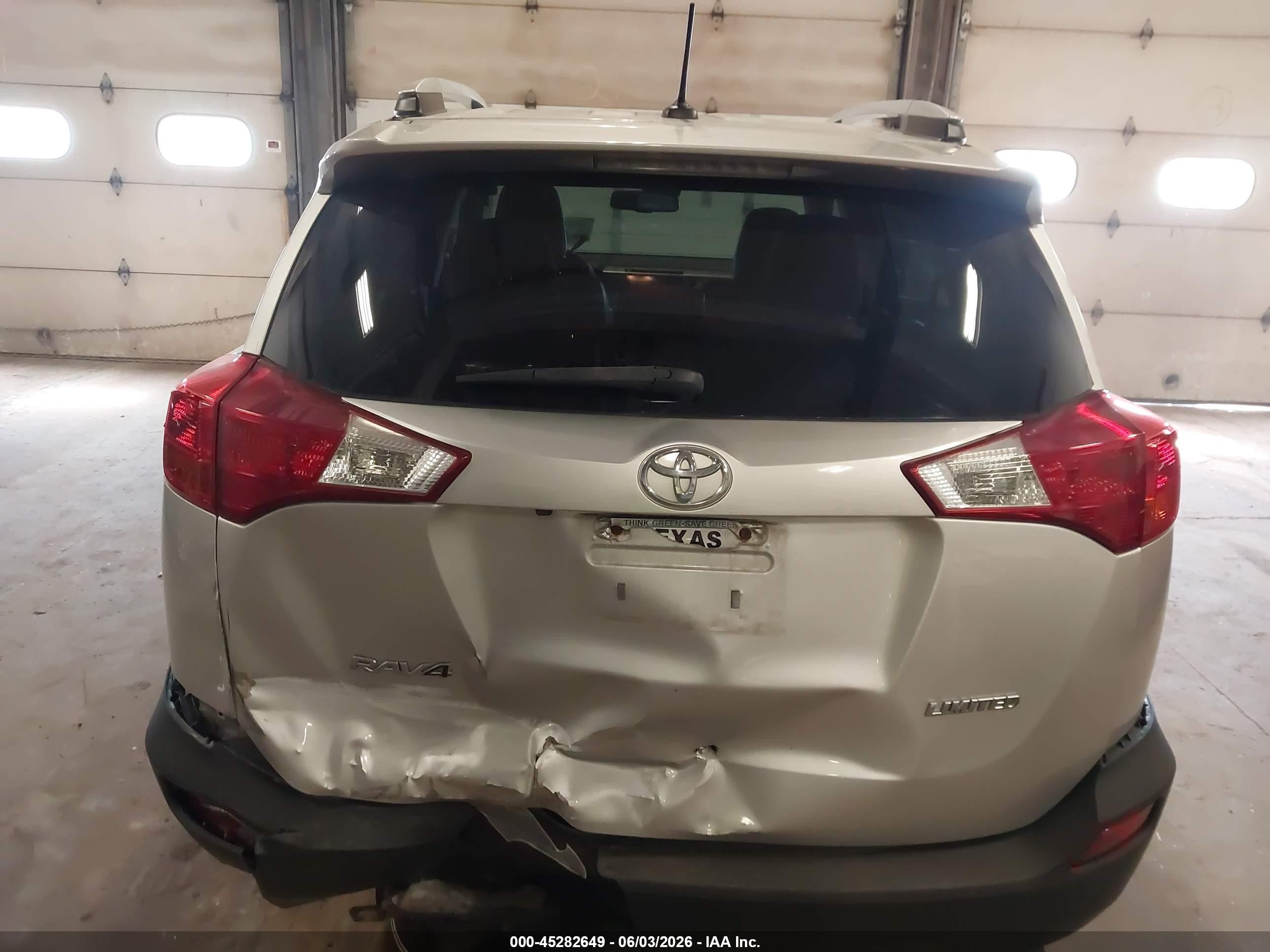 2015 Toyota Rav4 Limited Silver vin: 2T3YFREV2FW231576
