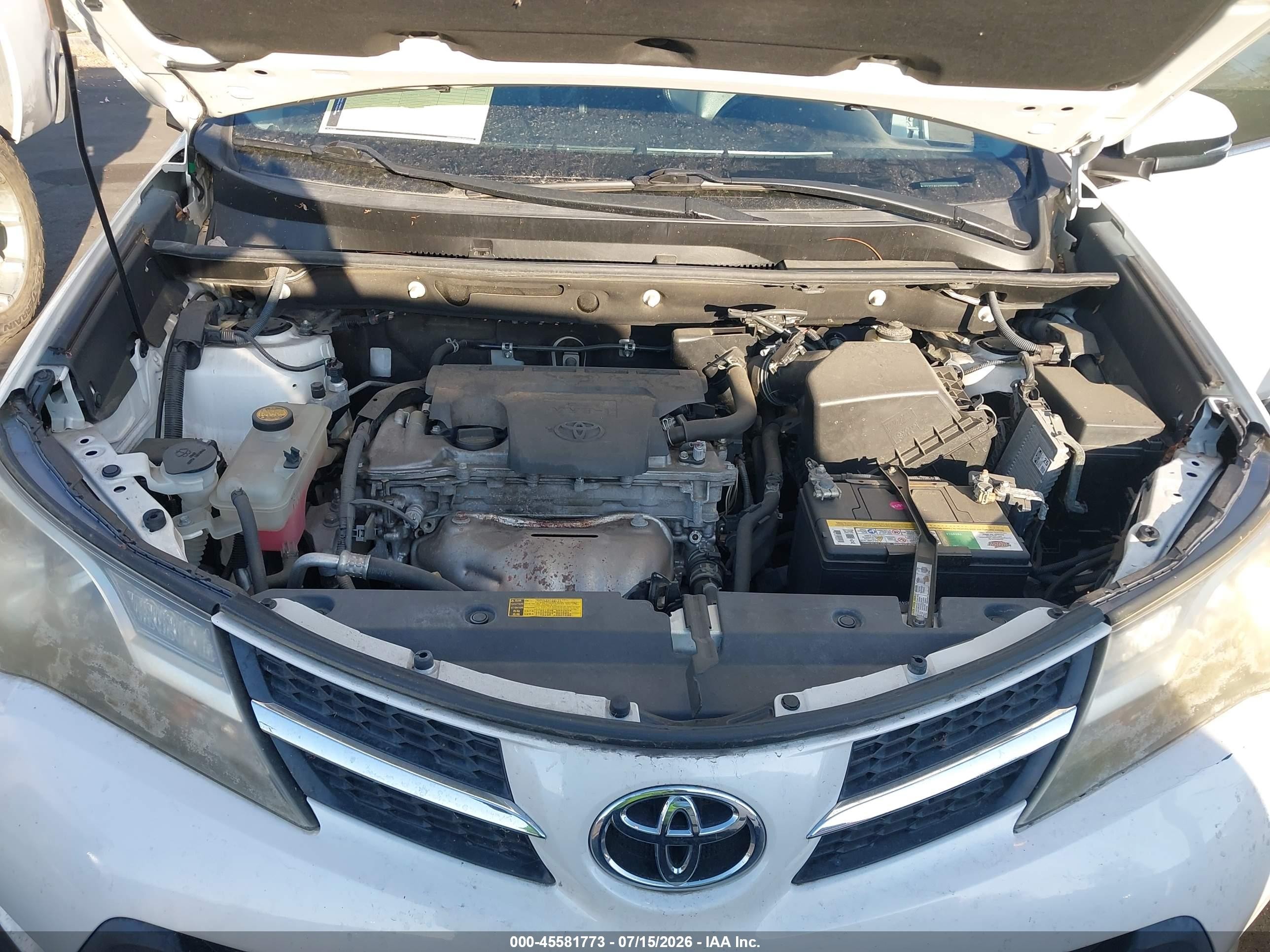 2013 Toyota Rav4 Limited White vin: 2T3YFREV3DW031643