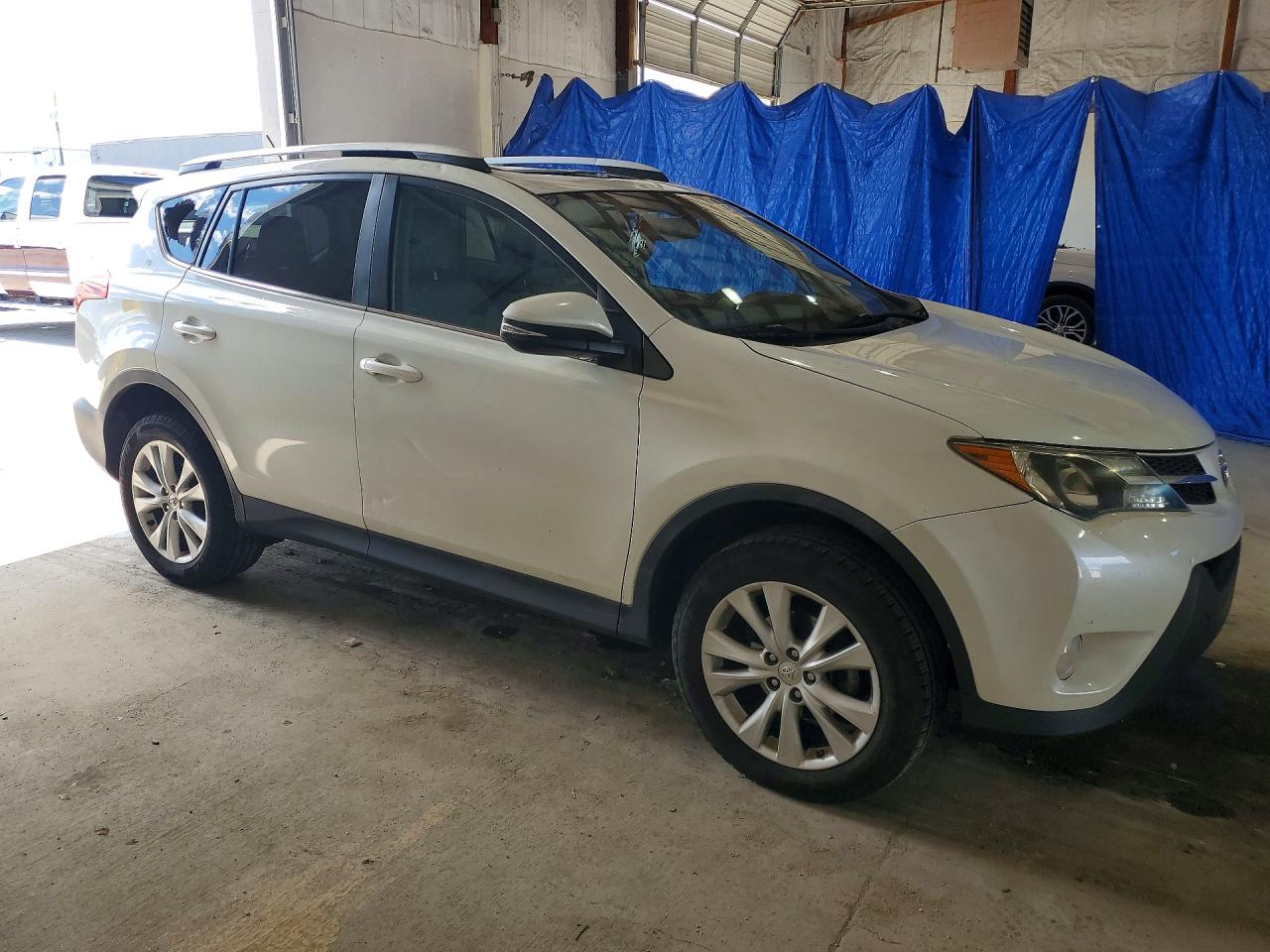 2013 Toyota Rav4 Limited White vin: 2T3YFREV3DW058762