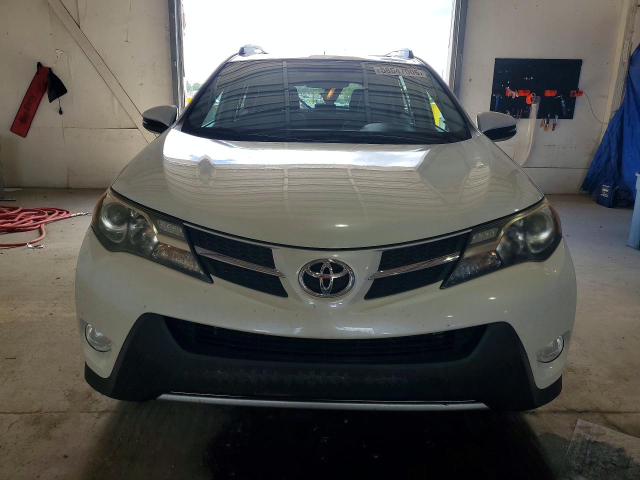 2013 Toyota Rav4 Limited White vin: 2T3YFREV3DW058762