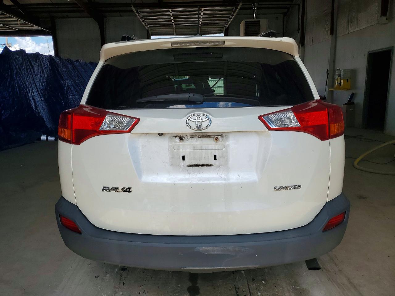 2013 Toyota Rav4 Limited White vin: 2T3YFREV3DW058762