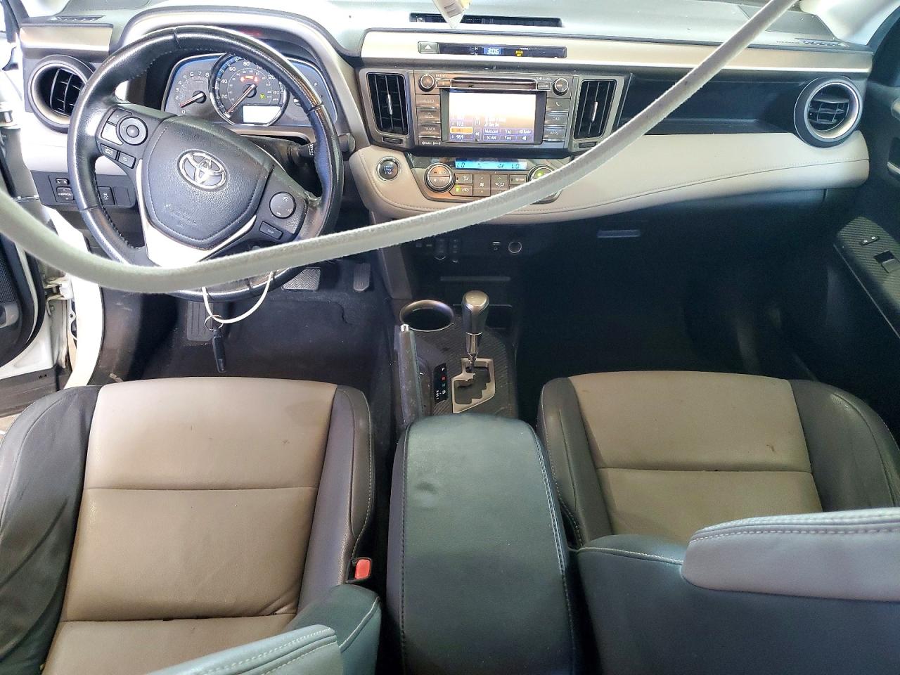 2013 Toyota Rav4 Limited White vin: 2T3YFREV3DW058762