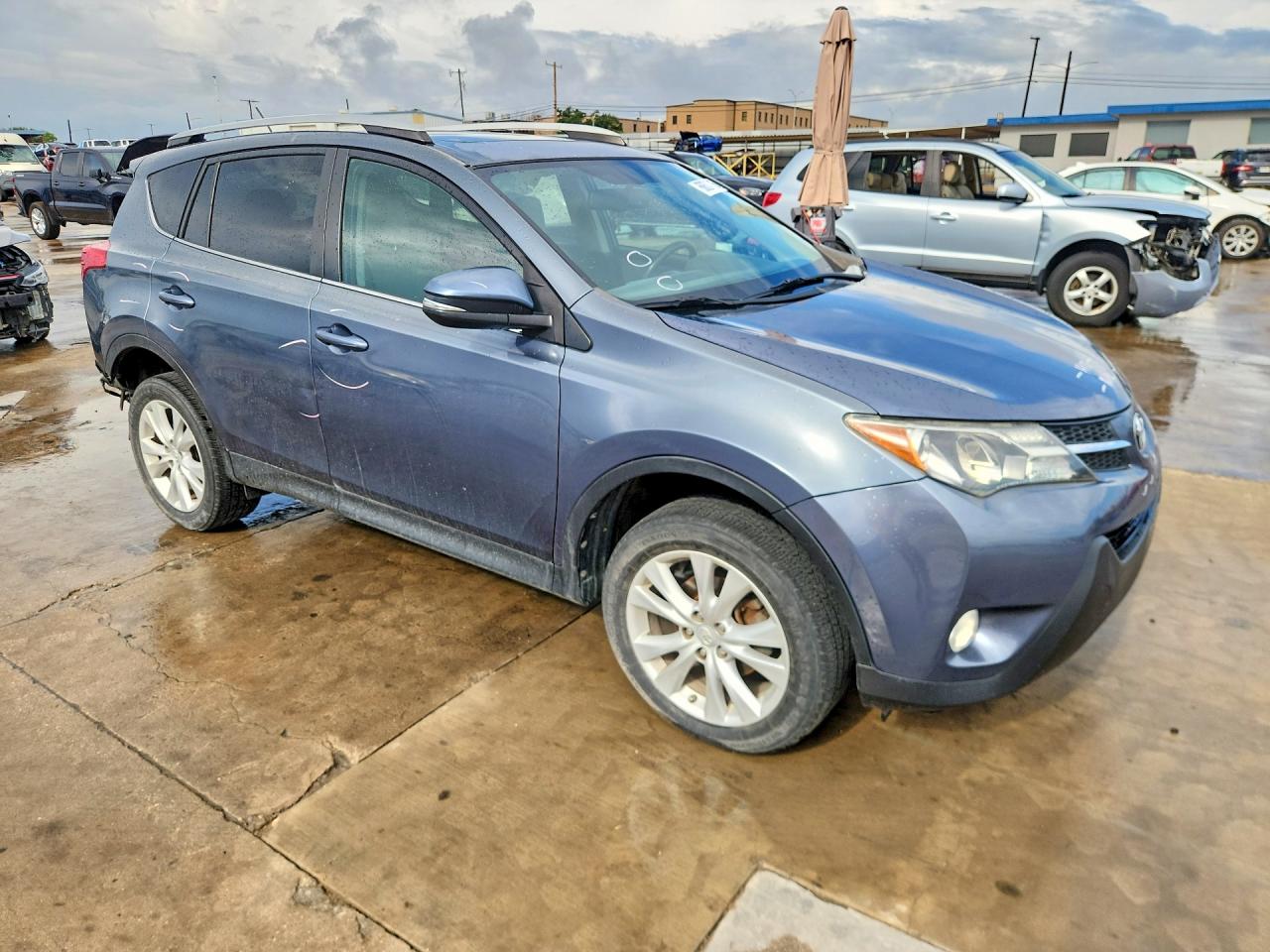 2014 Toyota Rav4 Limited Gray vin: 2T3YFREV3EW115866