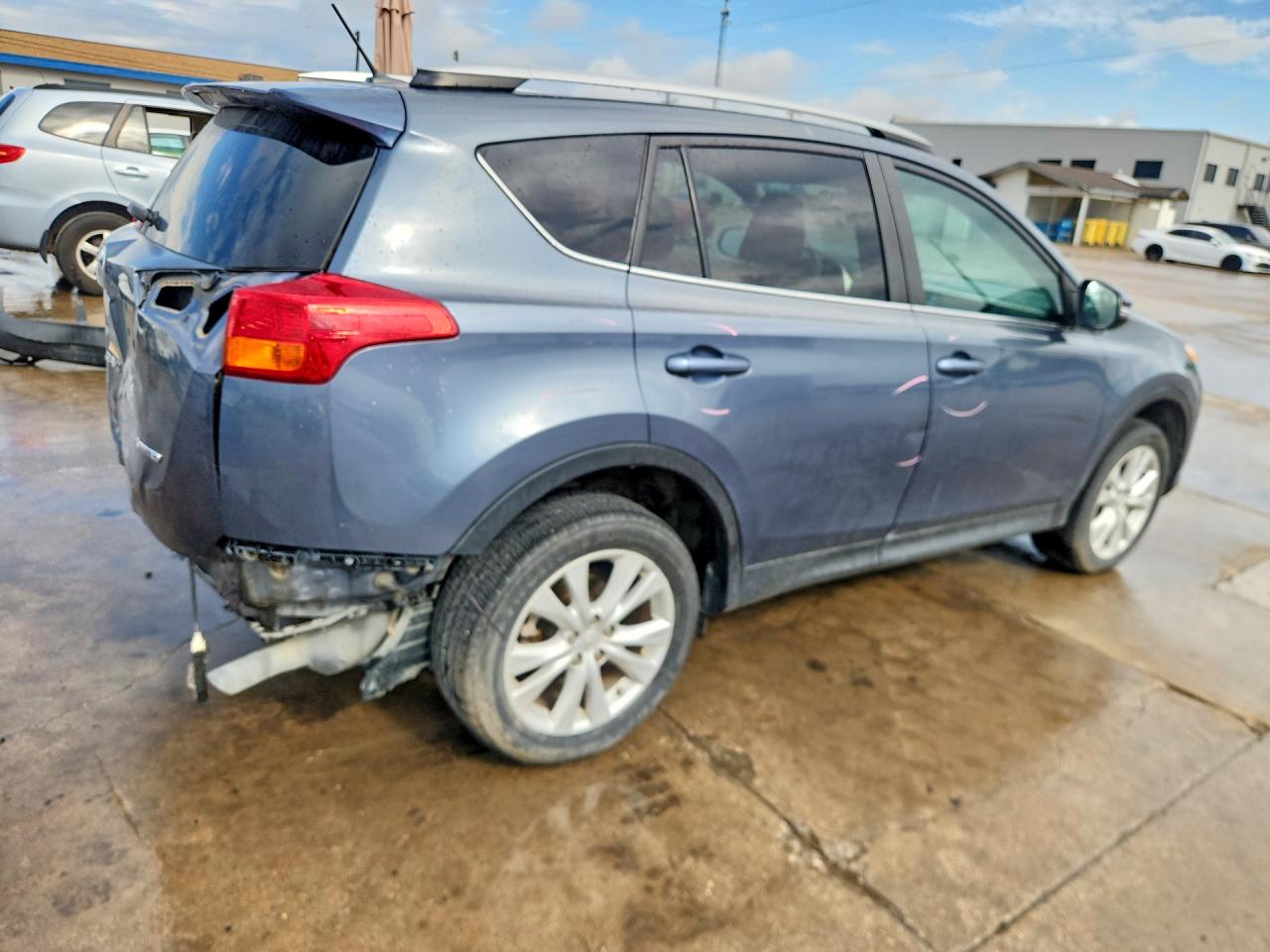 2014 Toyota Rav4 Limited Gray vin: 2T3YFREV3EW115866