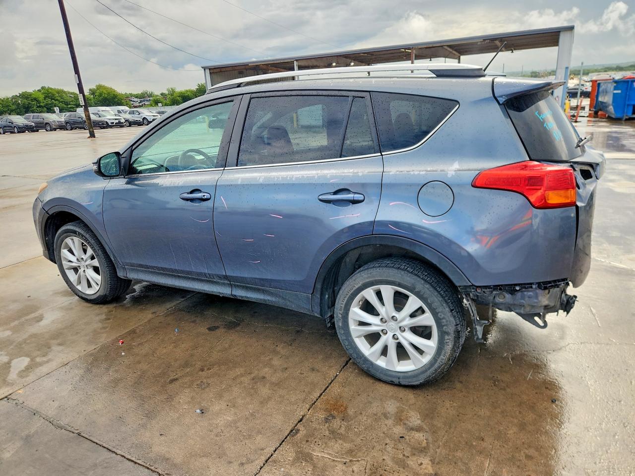 2014 Toyota Rav4 Limited Gray vin: 2T3YFREV3EW115866