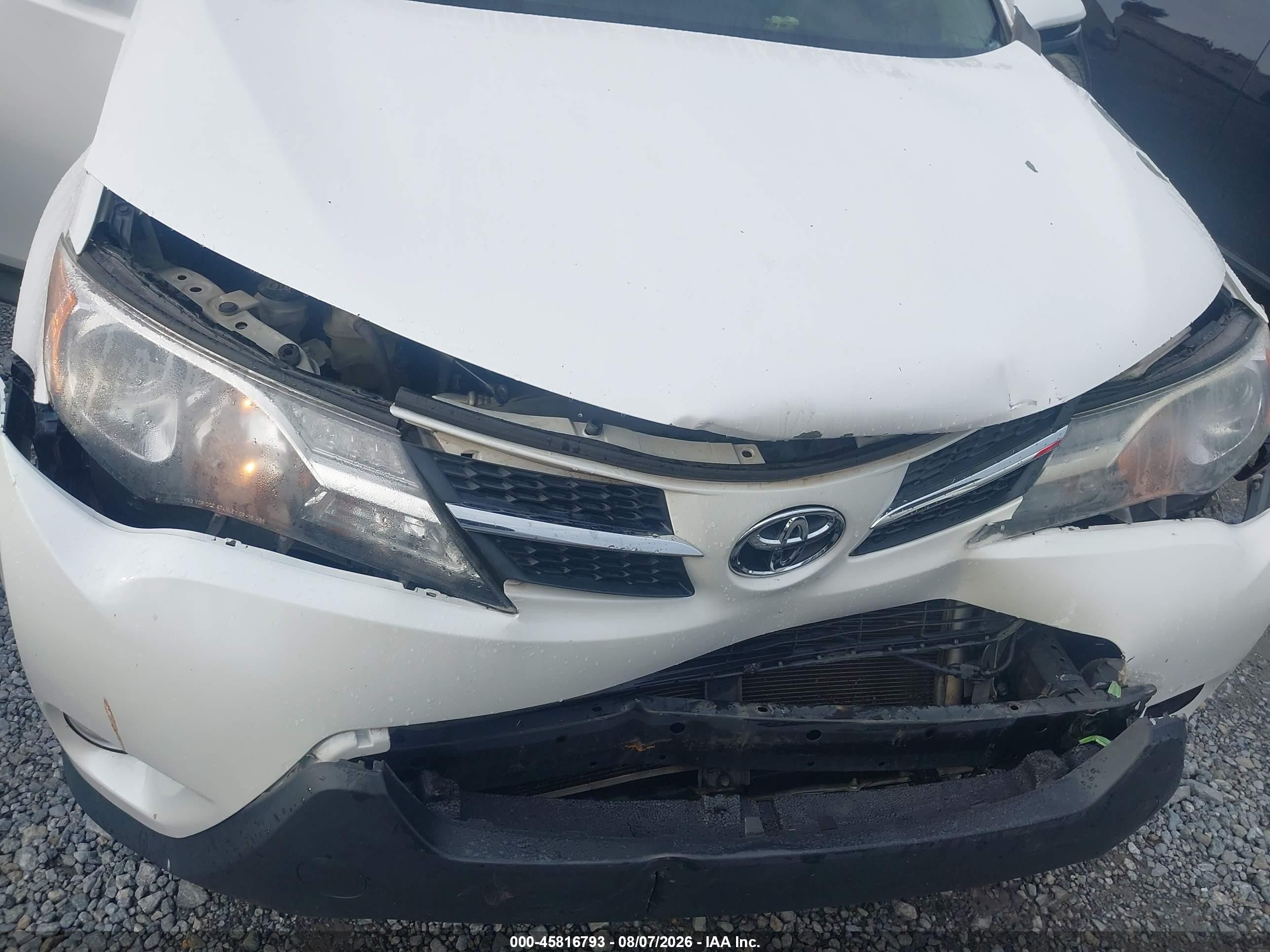 2015 Toyota Rav4 Limited White vin: 2T3YFREV3FW134810