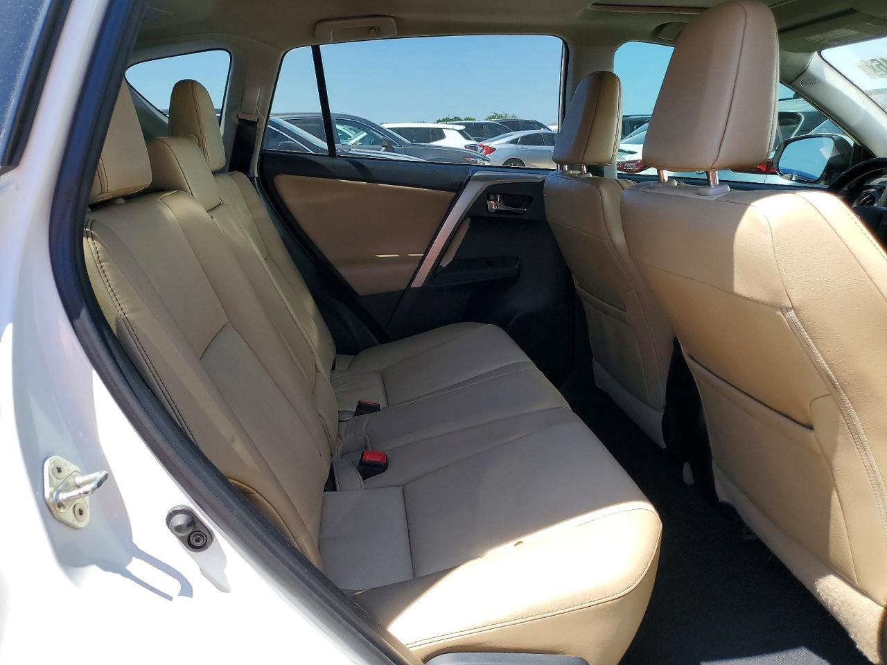 2015 Toyota Rav4 Limited White vin: 2T3YFREV3FW140204