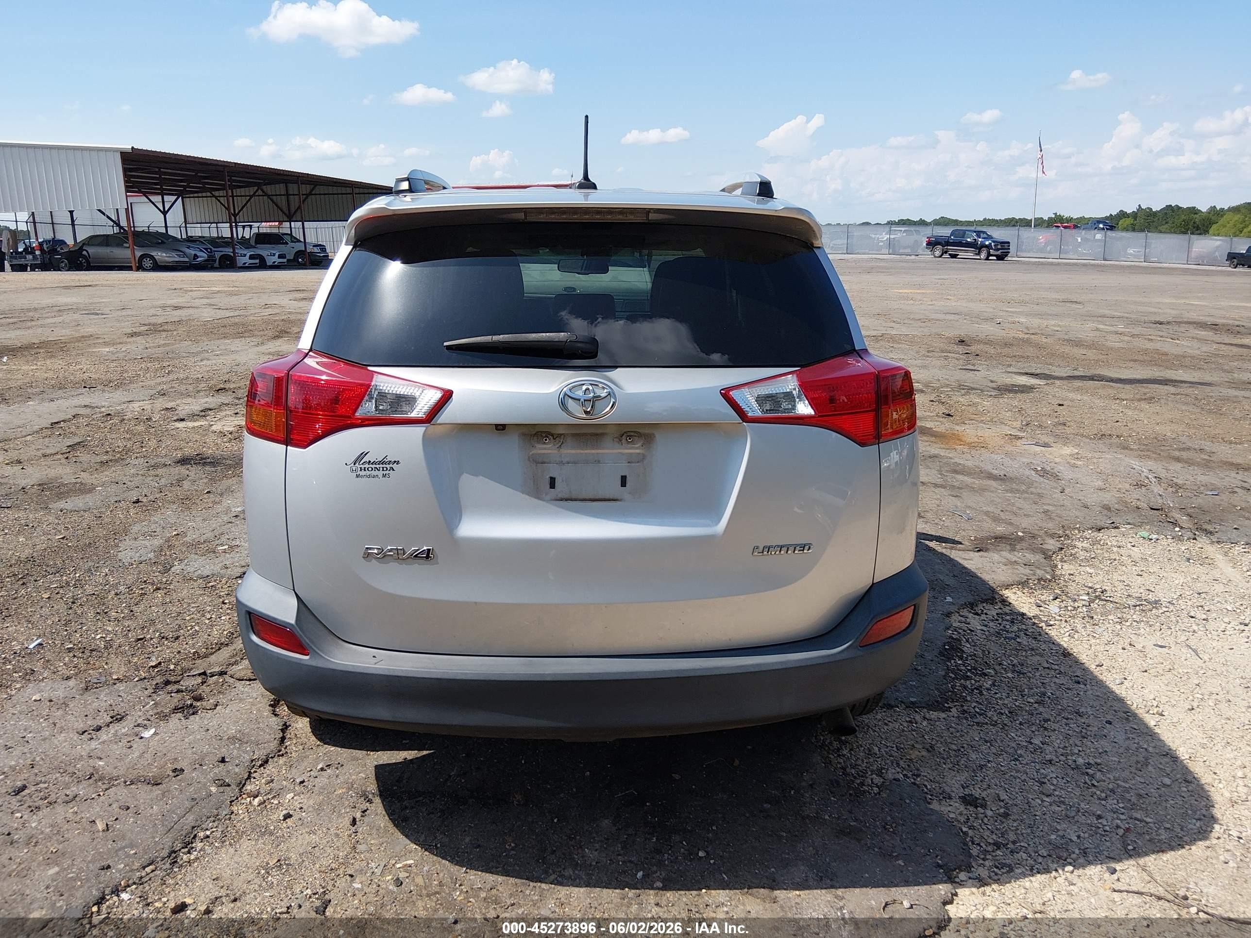 2015 Toyota Rav4 Limited Silver vin: 2T3YFREV3FW206539