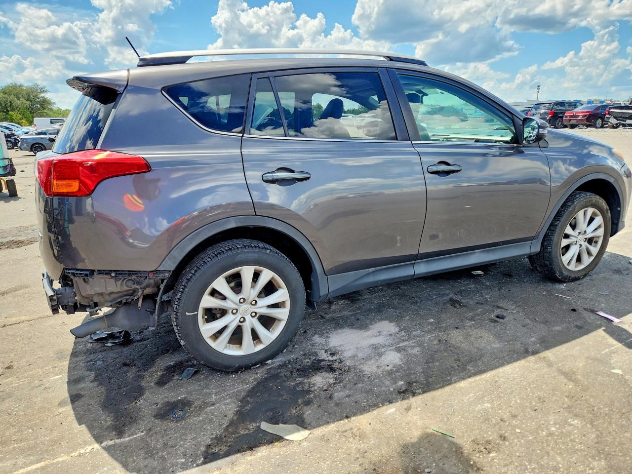 2015 Toyota Rav4 Limited Gray vin: 2T3YFREV3FW206699