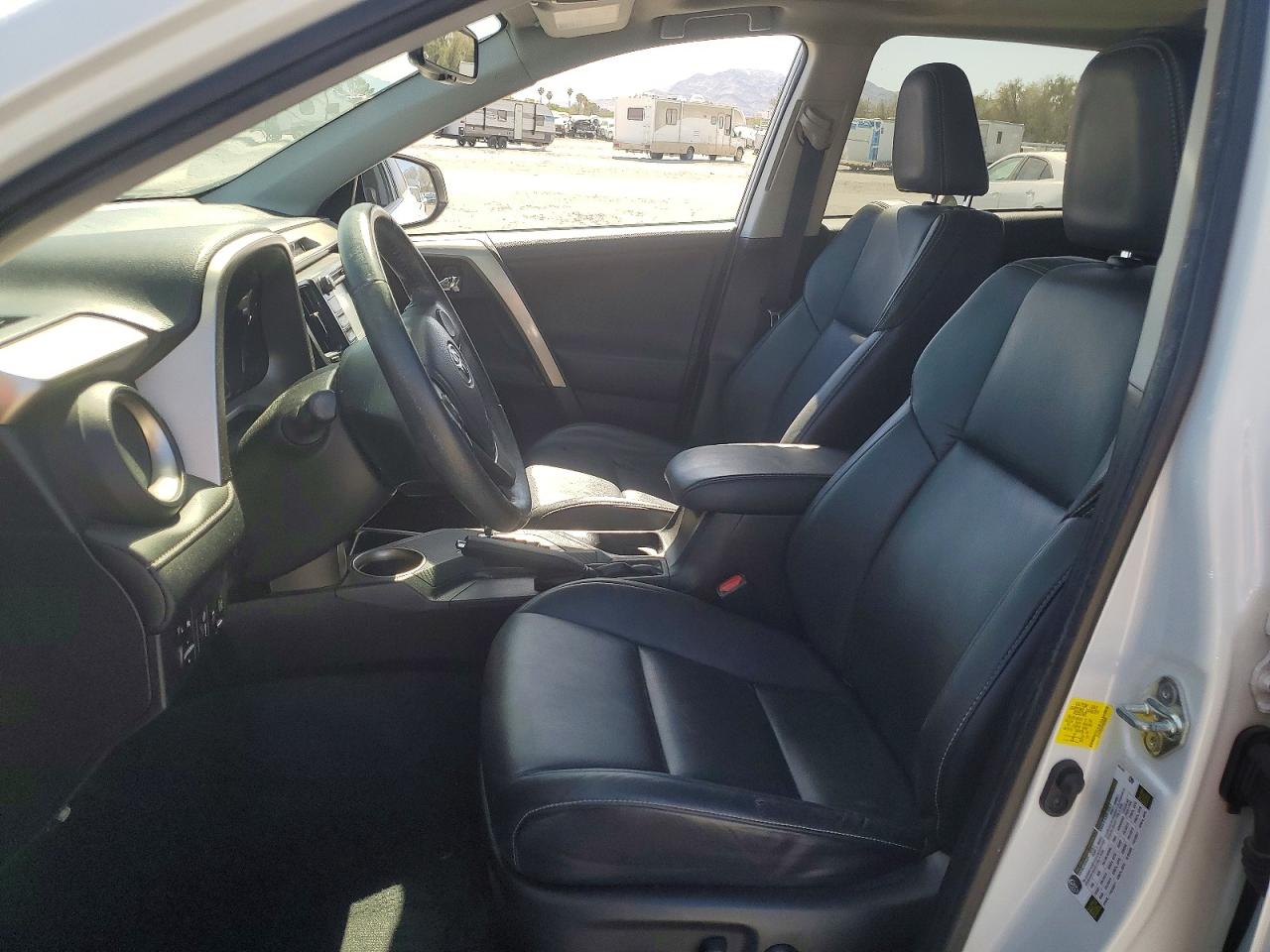 2015 Toyota Rav4 Limited White vin: 2T3YFREV3FW209635