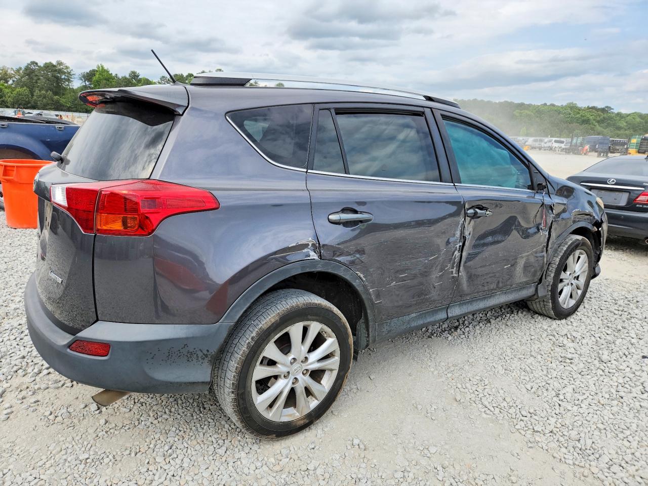 2013 Toyota Rav4 Limited Gray vin: 2T3YFREV4DW040044