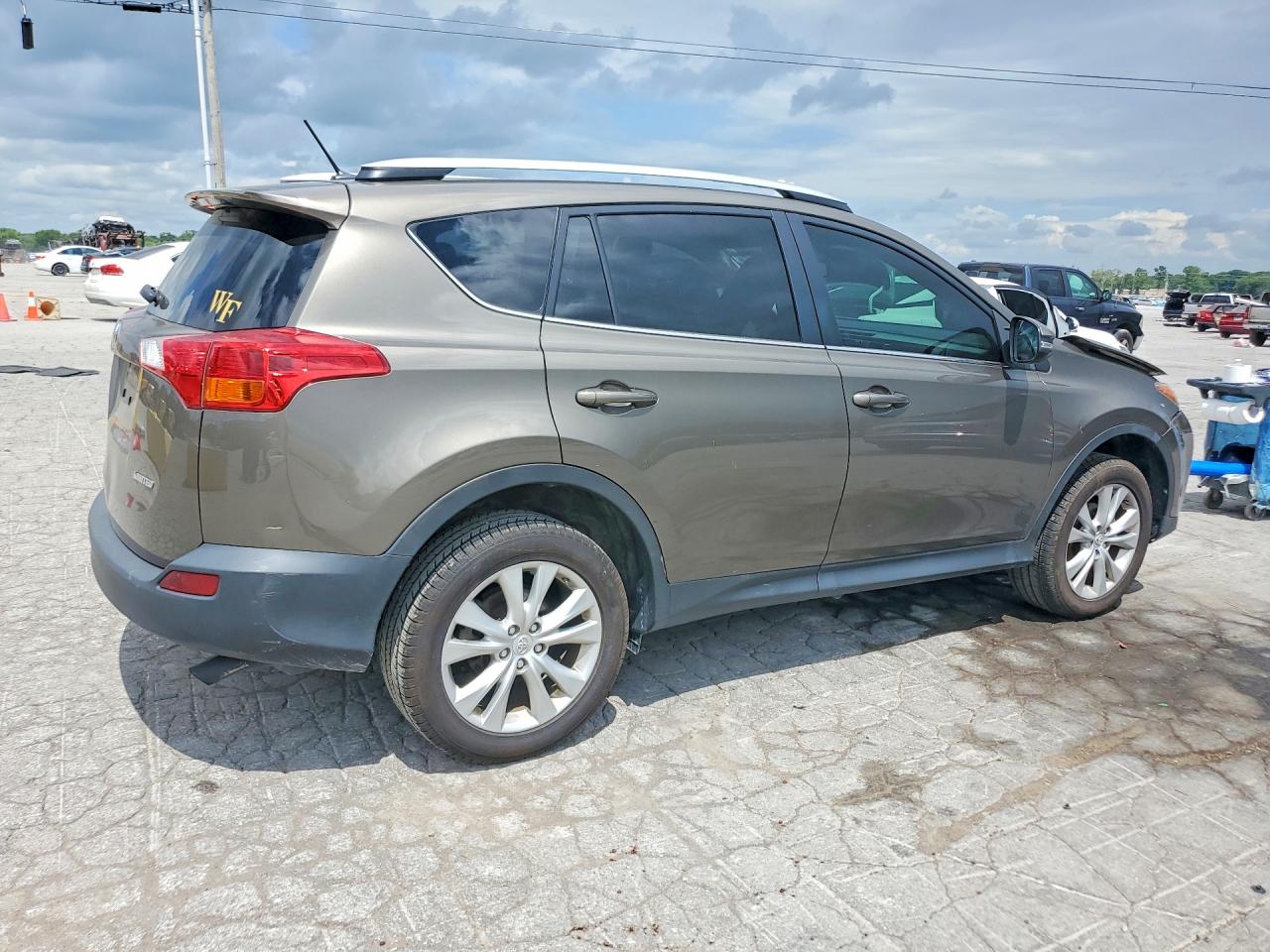 2014 Toyota Rav4 Limited Gray vin: 2T3YFREV4EW079430