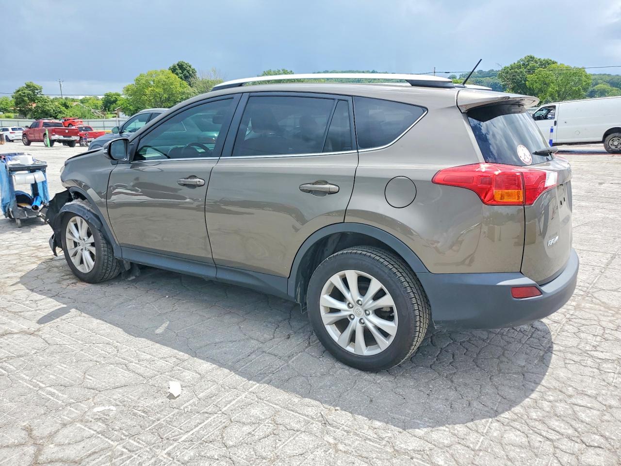 2014 Toyota Rav4 Limited Gray vin: 2T3YFREV4EW079430