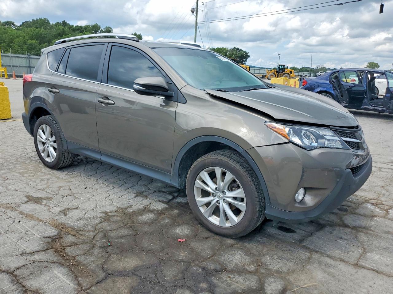 2014 Toyota Rav4 Limited Gray vin: 2T3YFREV4EW079430