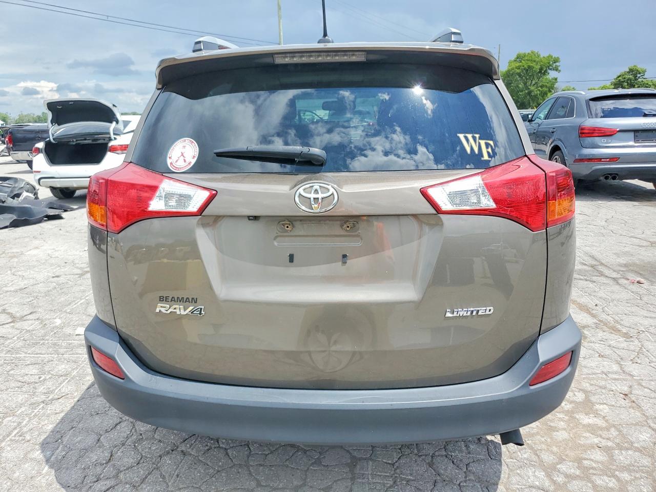 2014 Toyota Rav4 Limited Gray vin: 2T3YFREV4EW079430