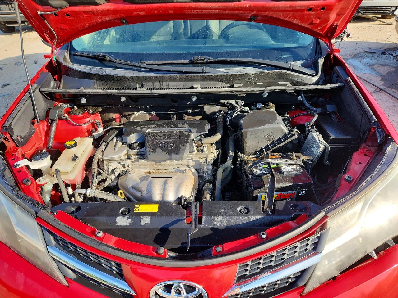 2015 Toyota Rav4 Limited Red vin: 2T3YFREV4FW159232
