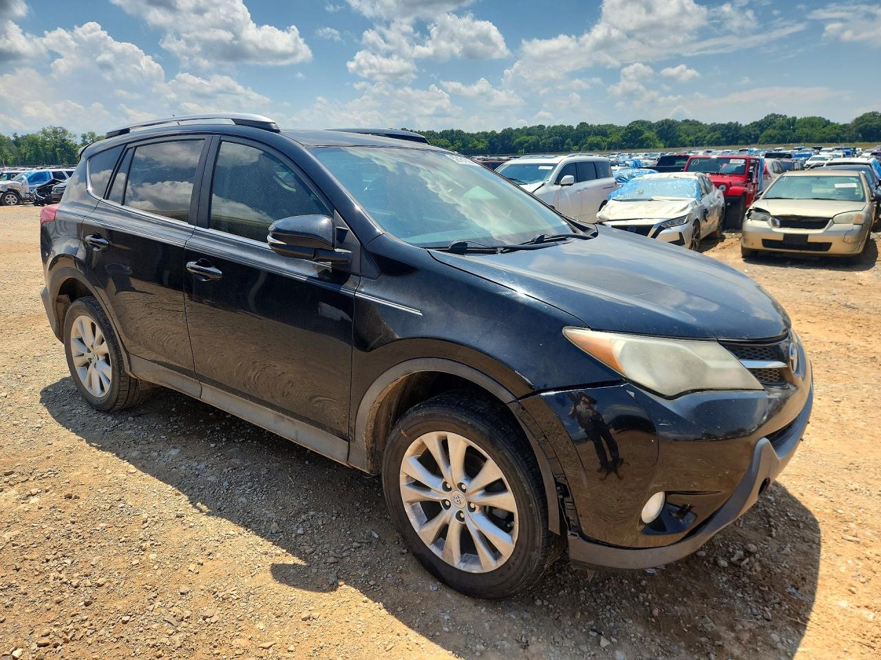 2015 Toyota Rav4 Limited Black vin: 2T3YFREV4FW180291