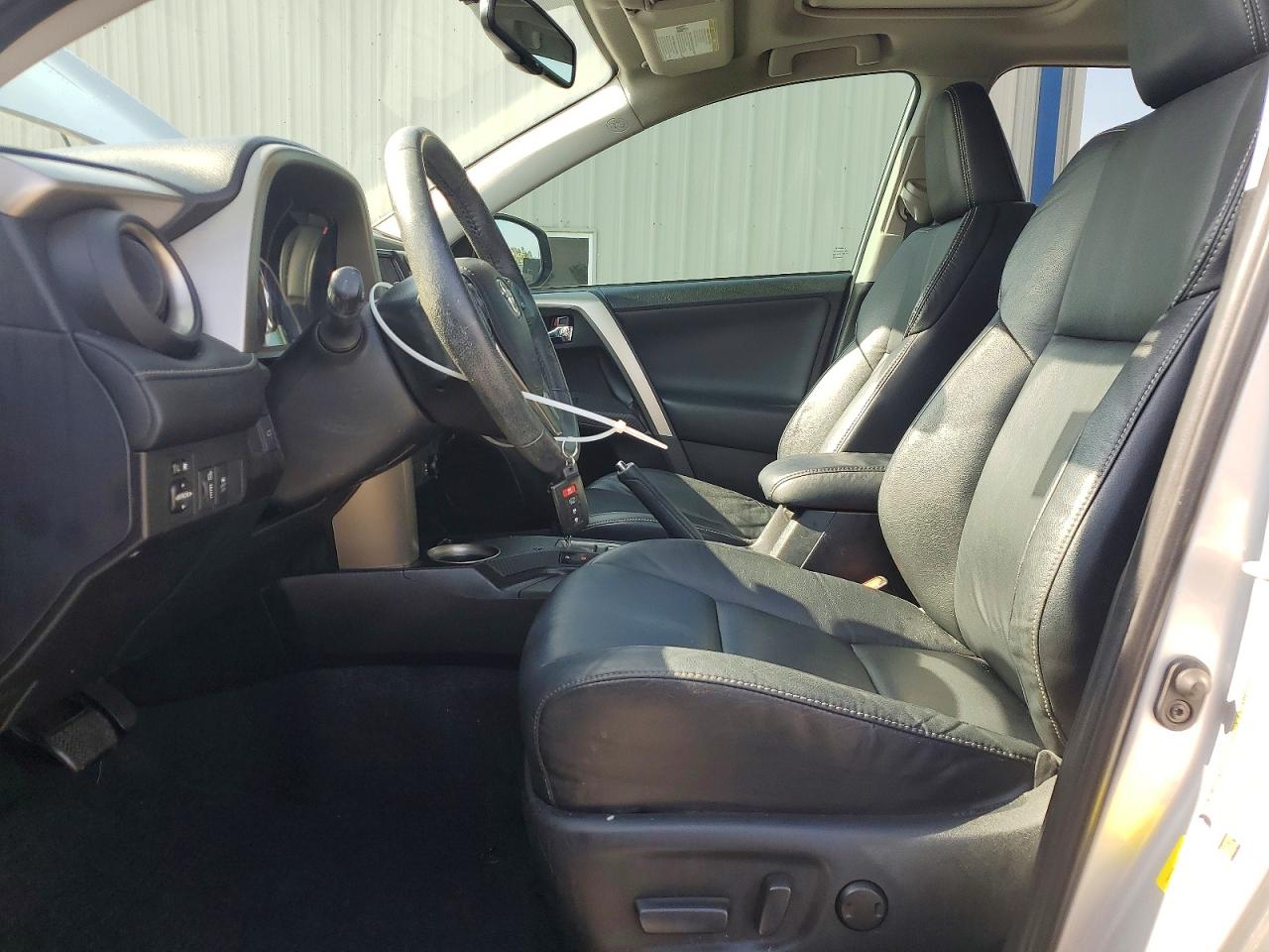 2015 Toyota Rav4 Limited Silver vin: 2T3YFREV4FW185605