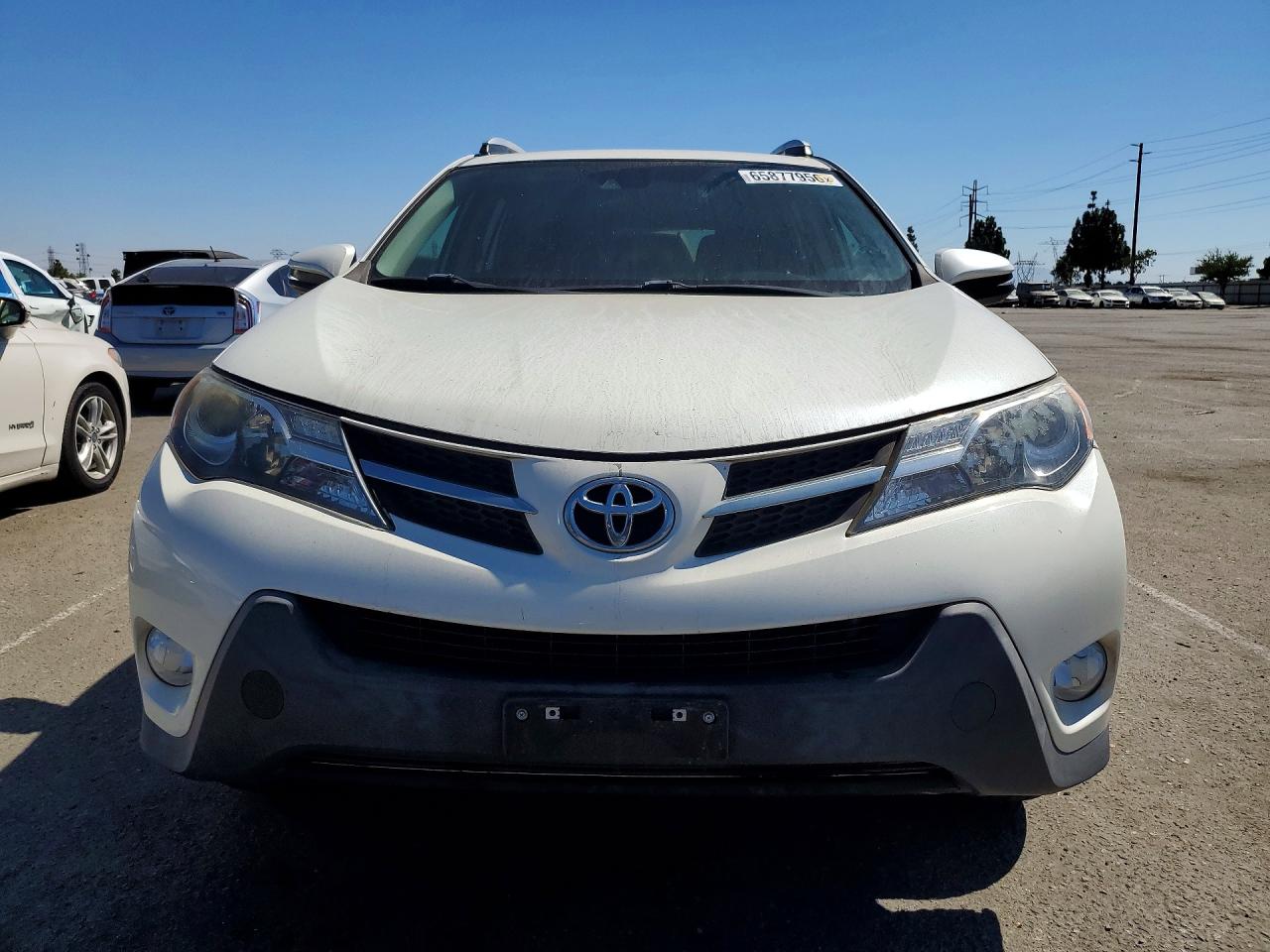 2015 Toyota Rav4 Limited Белый vin: 2T3YFREV4FW196300