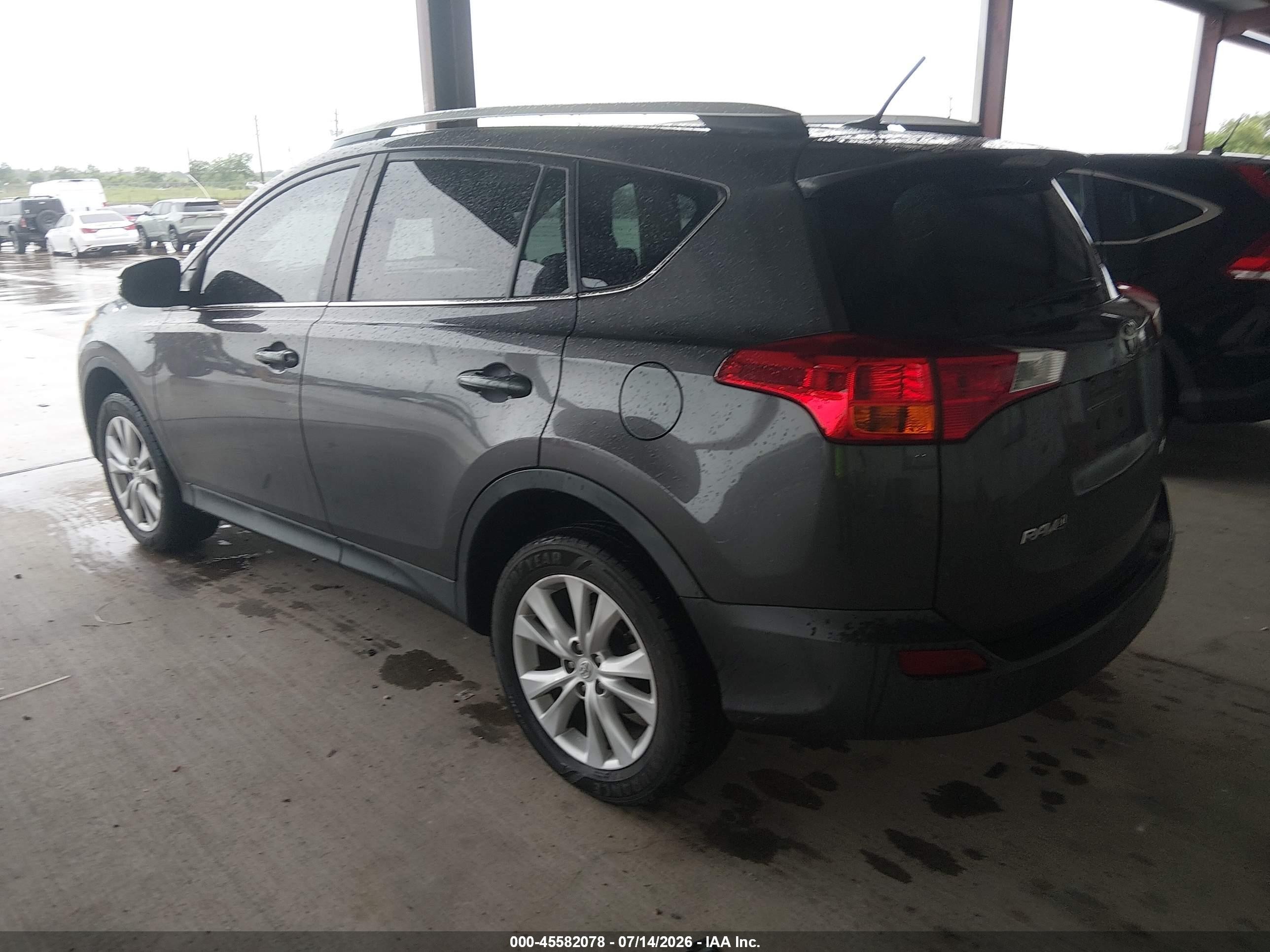 2015 Toyota Rav4 Limited Gray vin: 2T3YFREV4FW226847