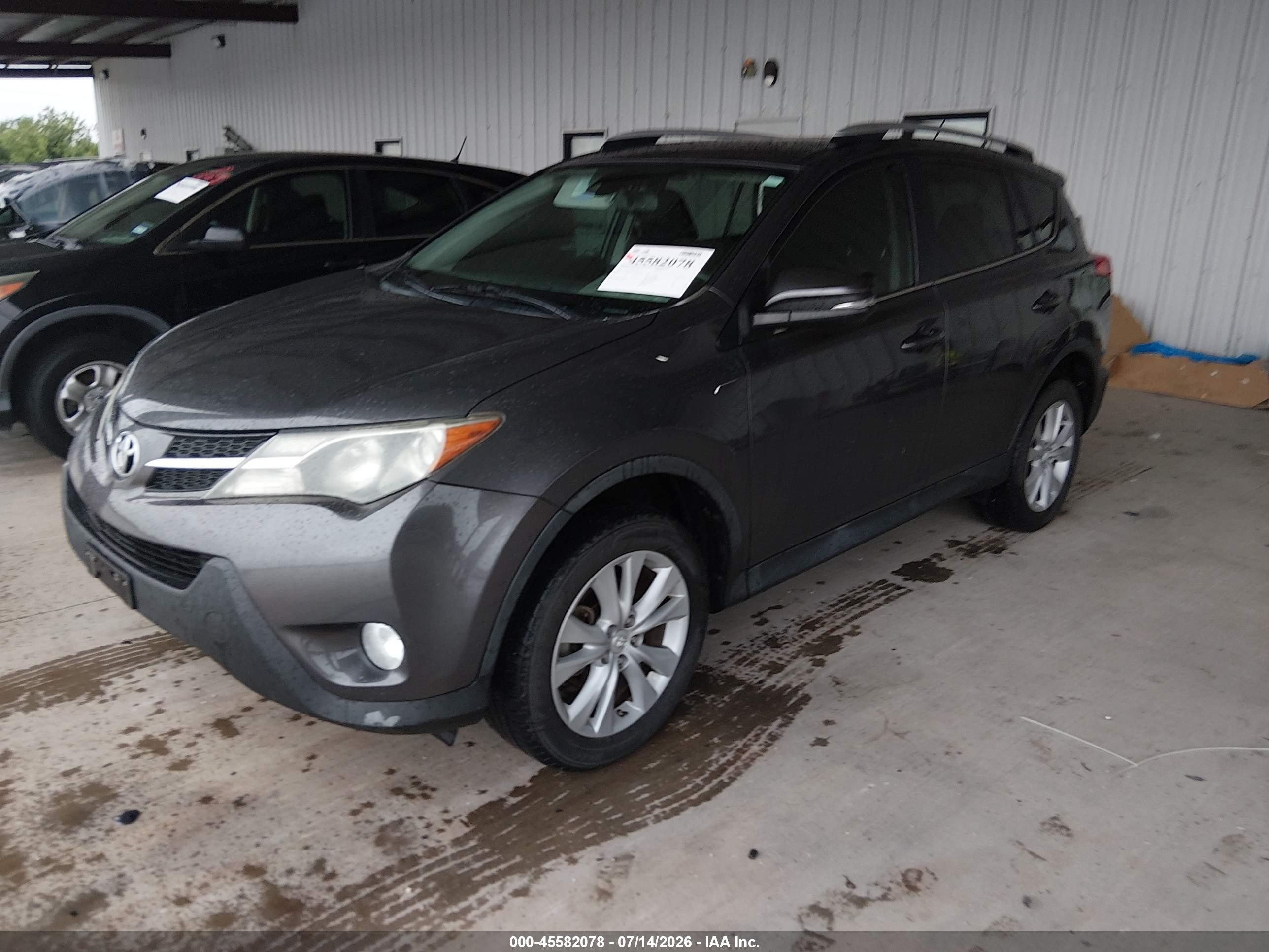2015 Toyota Rav4 Limited Gray vin: 2T3YFREV4FW226847