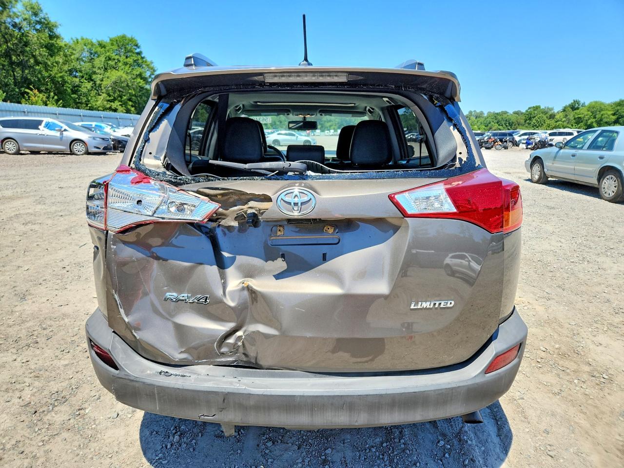 2015 Toyota Rav4 Limited Charcoal vin: 2T3YFREV4FW232762