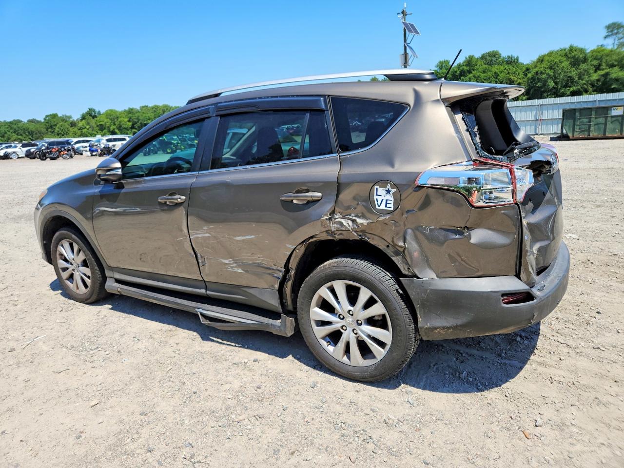 2015 Toyota Rav4 Limited Charcoal vin: 2T3YFREV4FW232762
