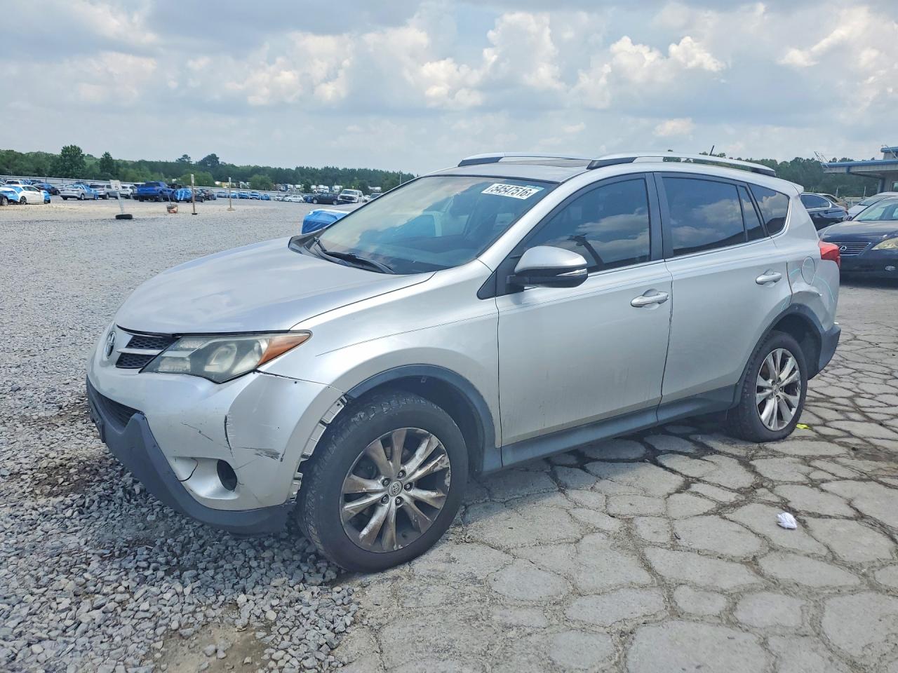 2013 Toyota Rav4 Limited Серебряный vin: 2T3YFREV5DW005691