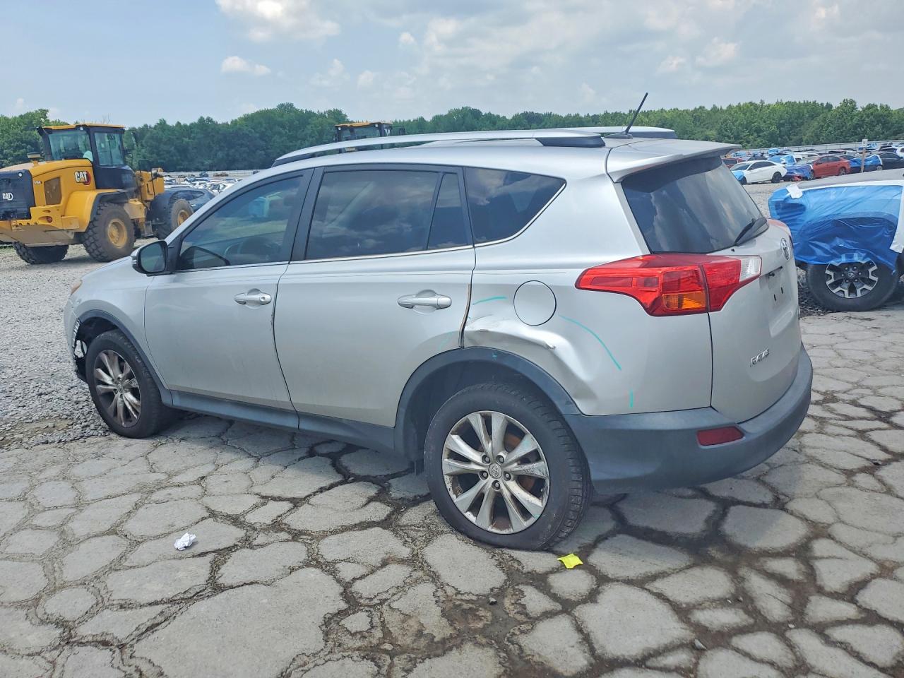 2013 Toyota Rav4 Limited Silver vin: 2T3YFREV5DW005691