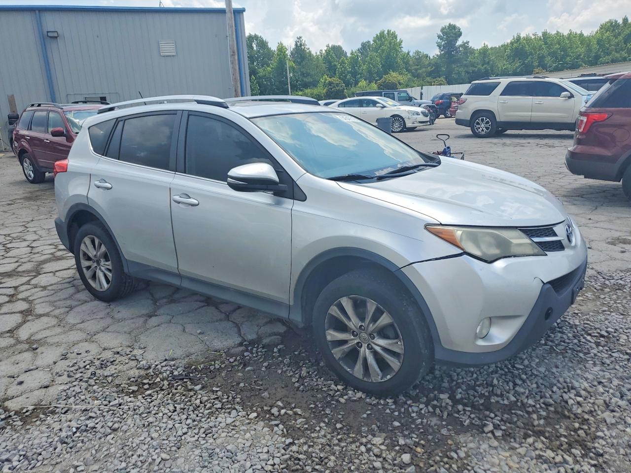 2013 Toyota Rav4 Limited Silver vin: 2T3YFREV5DW005691