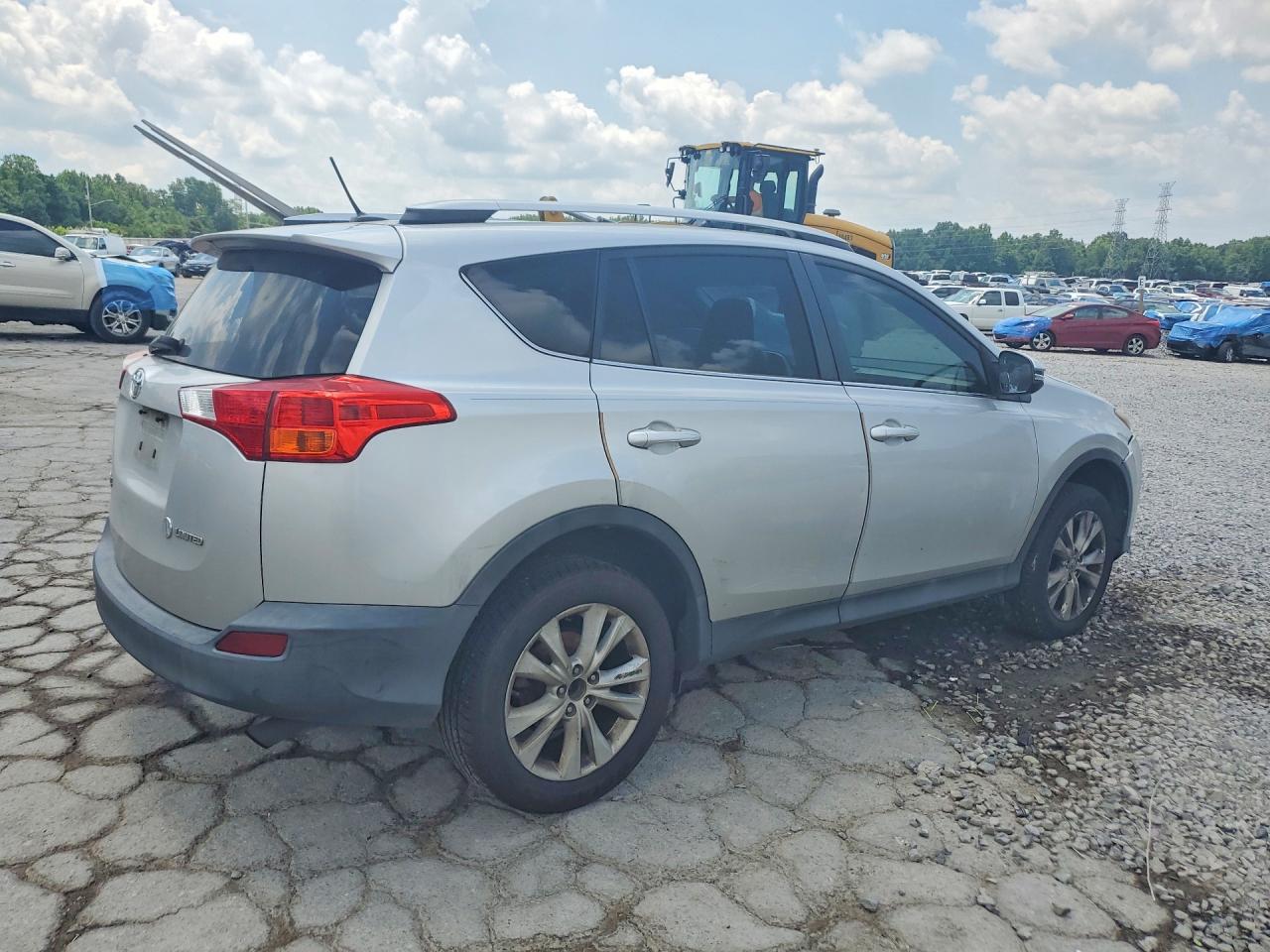 2013 Toyota Rav4 Limited Silver vin: 2T3YFREV5DW005691