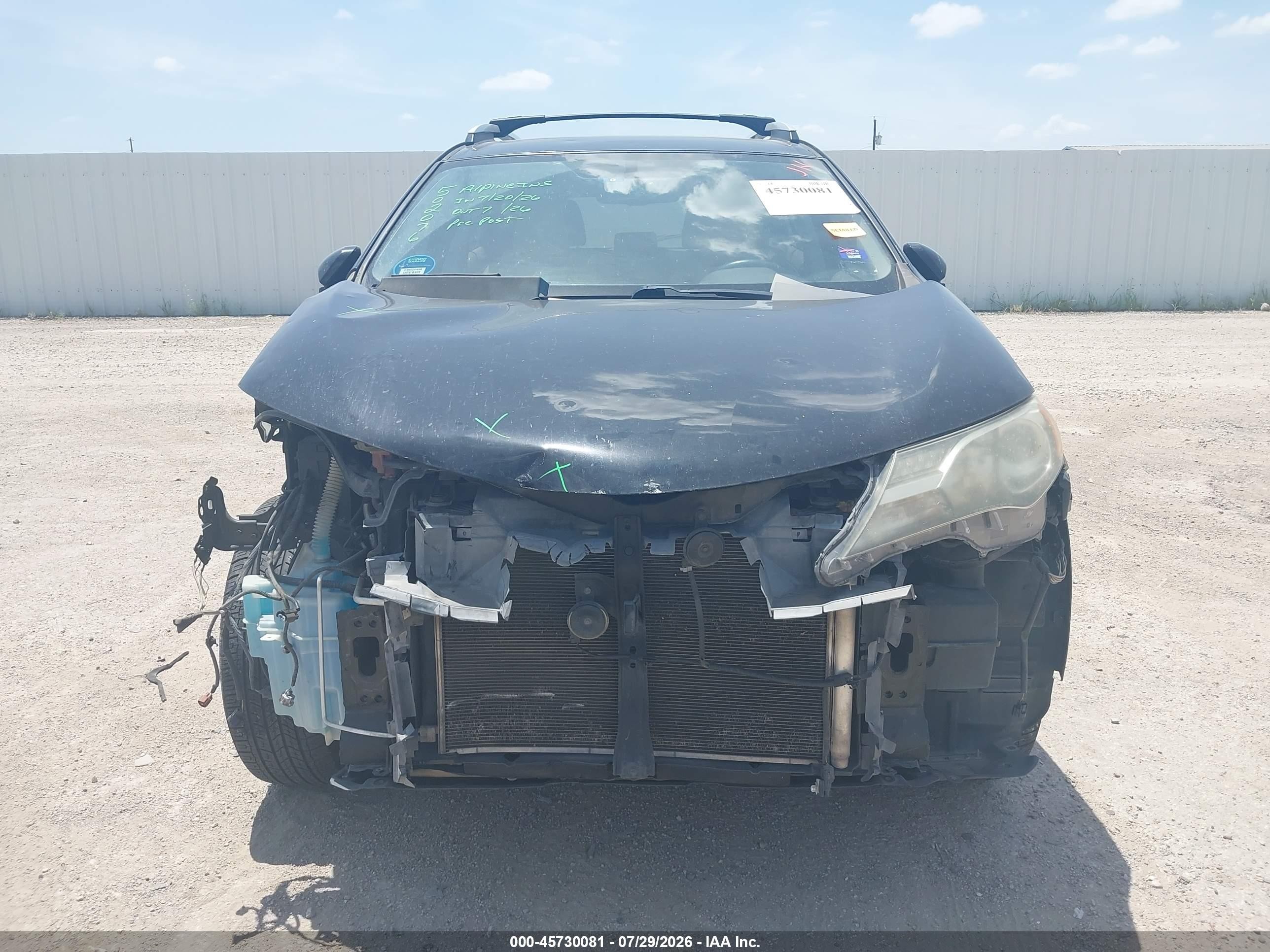 2013 Toyota Rav4 Limited Черный vin: 2T3YFREV5DW032437