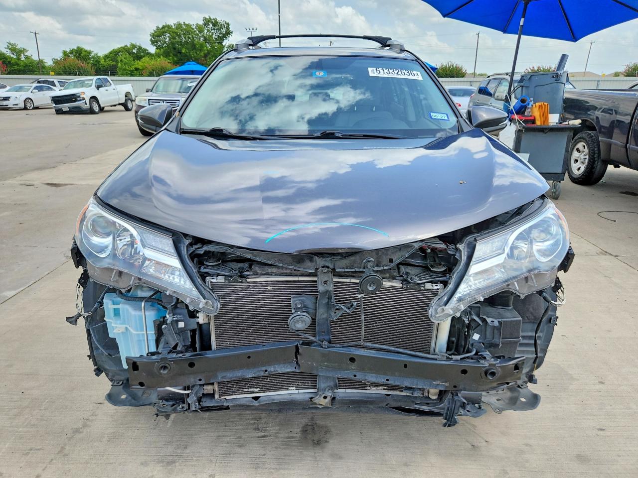 2013 Toyota Rav4 Limited Gray vin: 2T3YFREV5DW032843