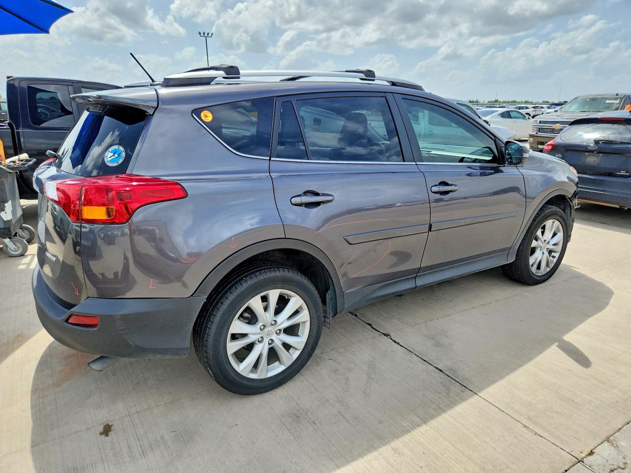 2013 Toyota Rav4 Limited Gray vin: 2T3YFREV5DW032843