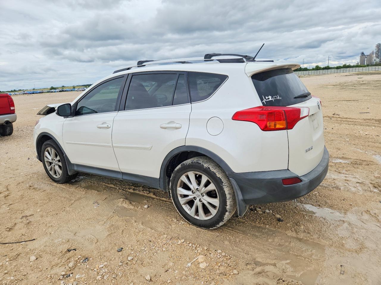 2013 Toyota Rav4 Limited White vin: 2T3YFREV5DW064580
