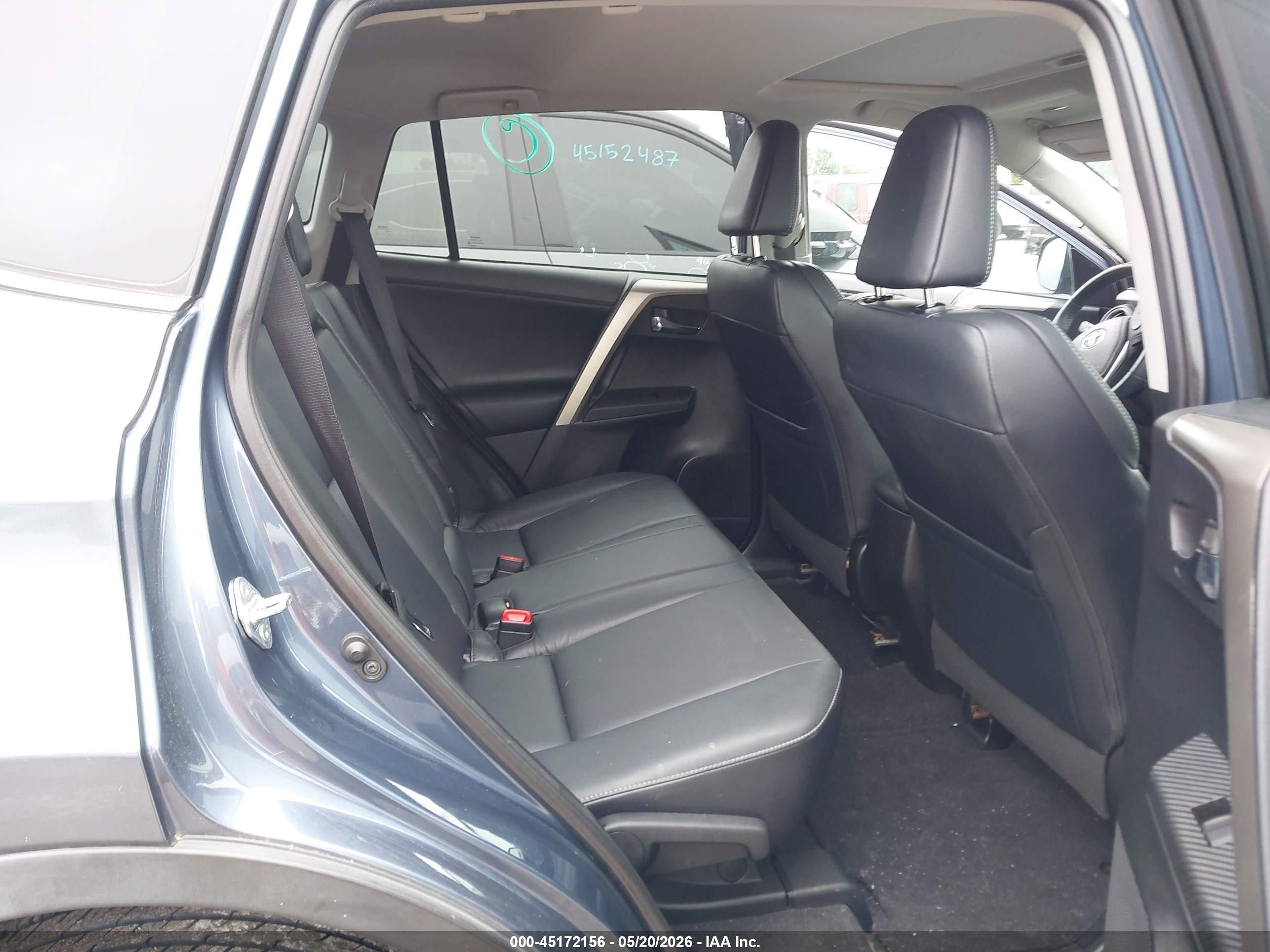 2014 Toyota Rav4 Limited Blue vin: 2T3YFREV5EW116274