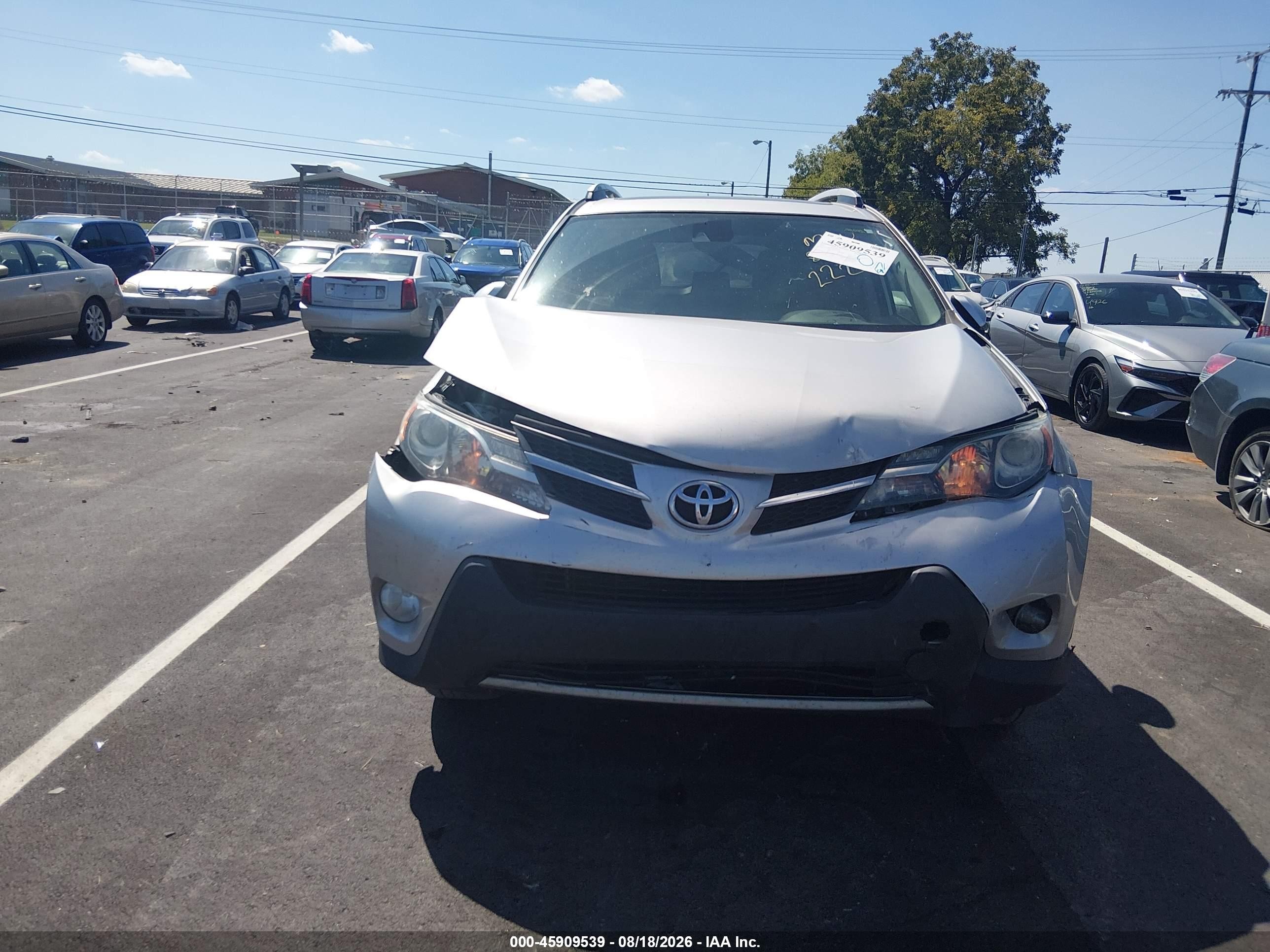 2015 Toyota Rav4 Limited Silver vin: 2T3YFREV5FW132220