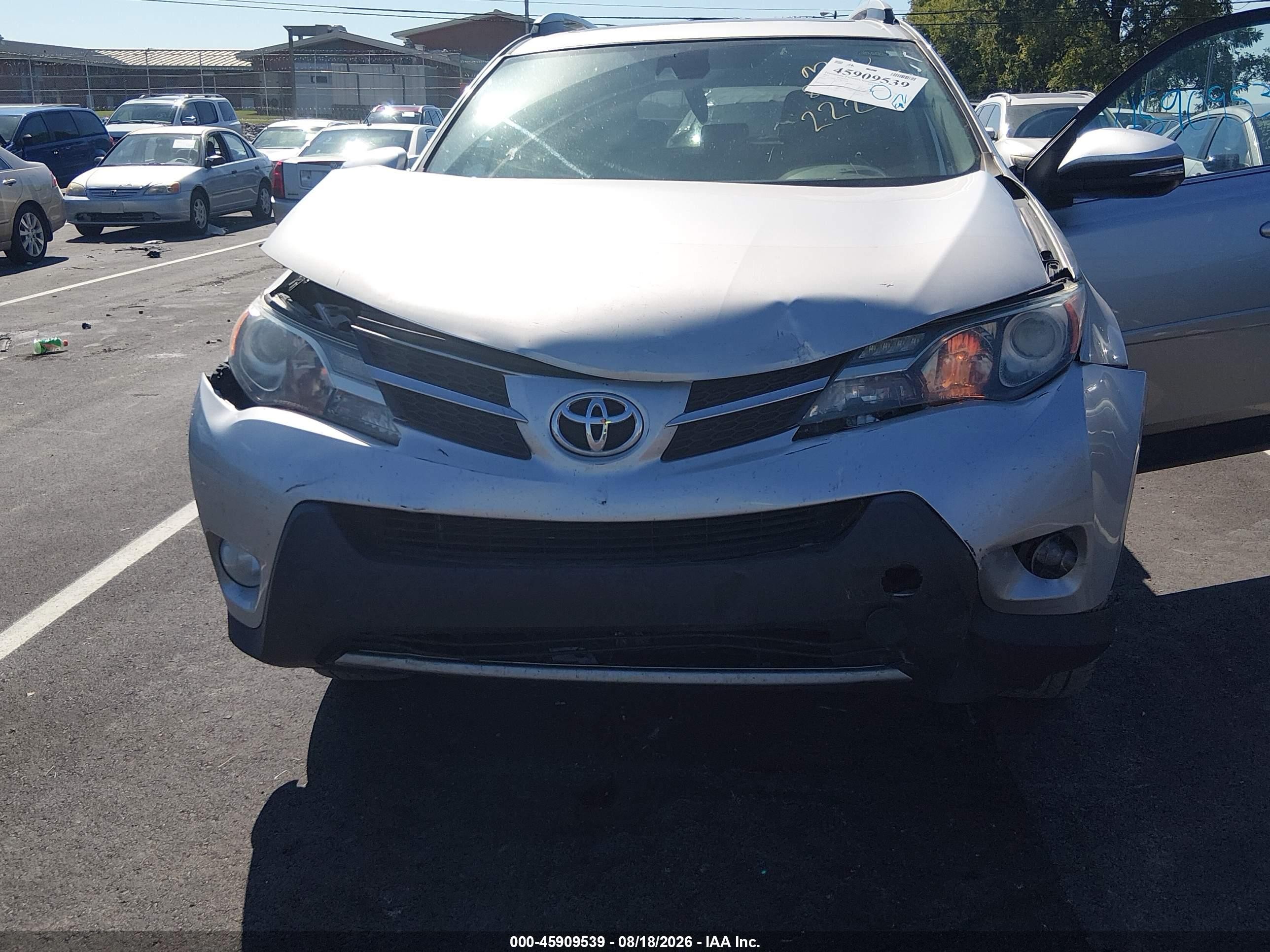 2015 Toyota Rav4 Limited Silver vin: 2T3YFREV5FW132220